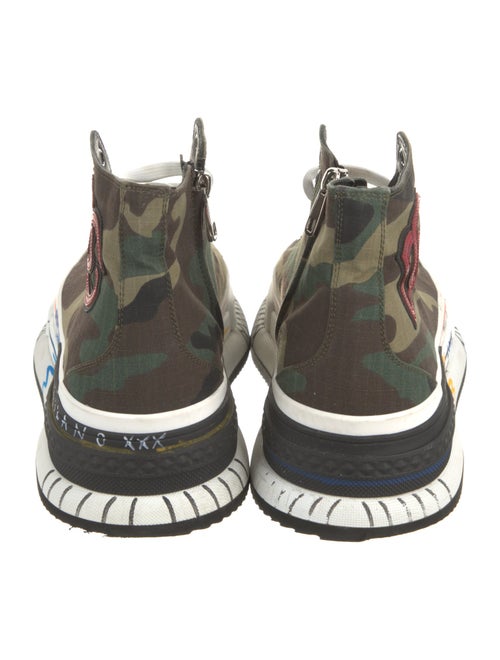 Dolce & Gabbana Canvas Printed Sneakers