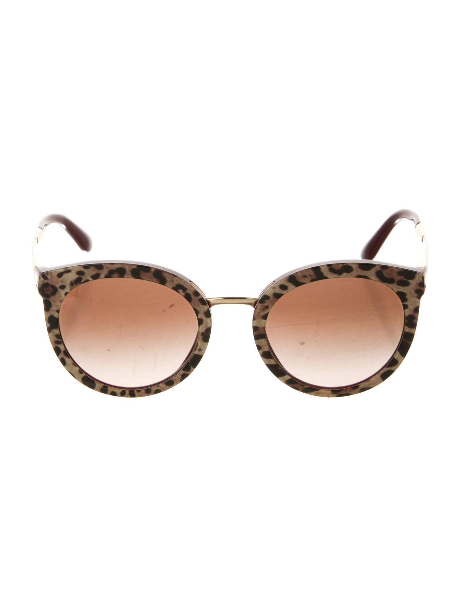 Dolce & Gabbana Cat-Eye Gradient Sunglasses