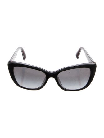 Dolce & Gabbana Cat-Eye Gradient Sunglasses