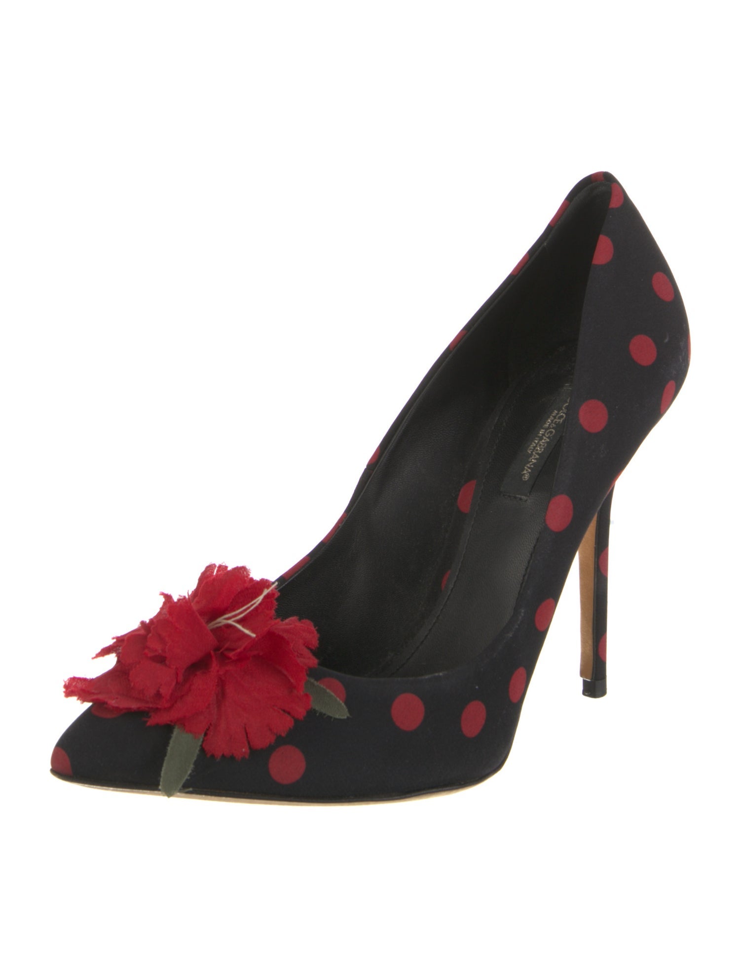 Dolce & Gabbana Polka Dot Print Pumps