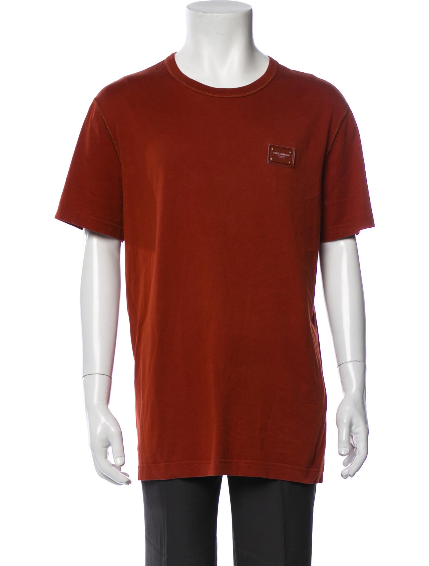 Dolce & Gabbana Crew Neck Short Sleeve T-Shirt