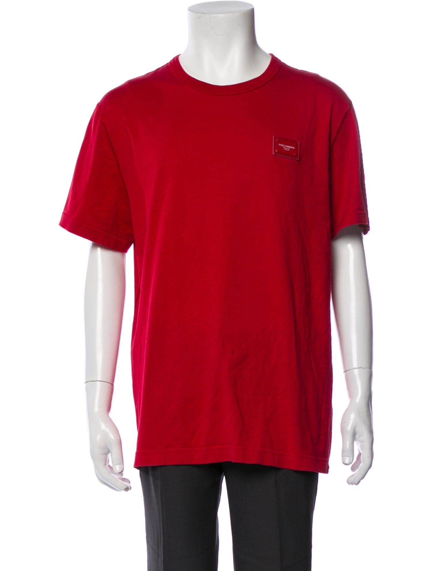 Dolce & Gabbana Crew Neck Short Sleeve T-Shirt