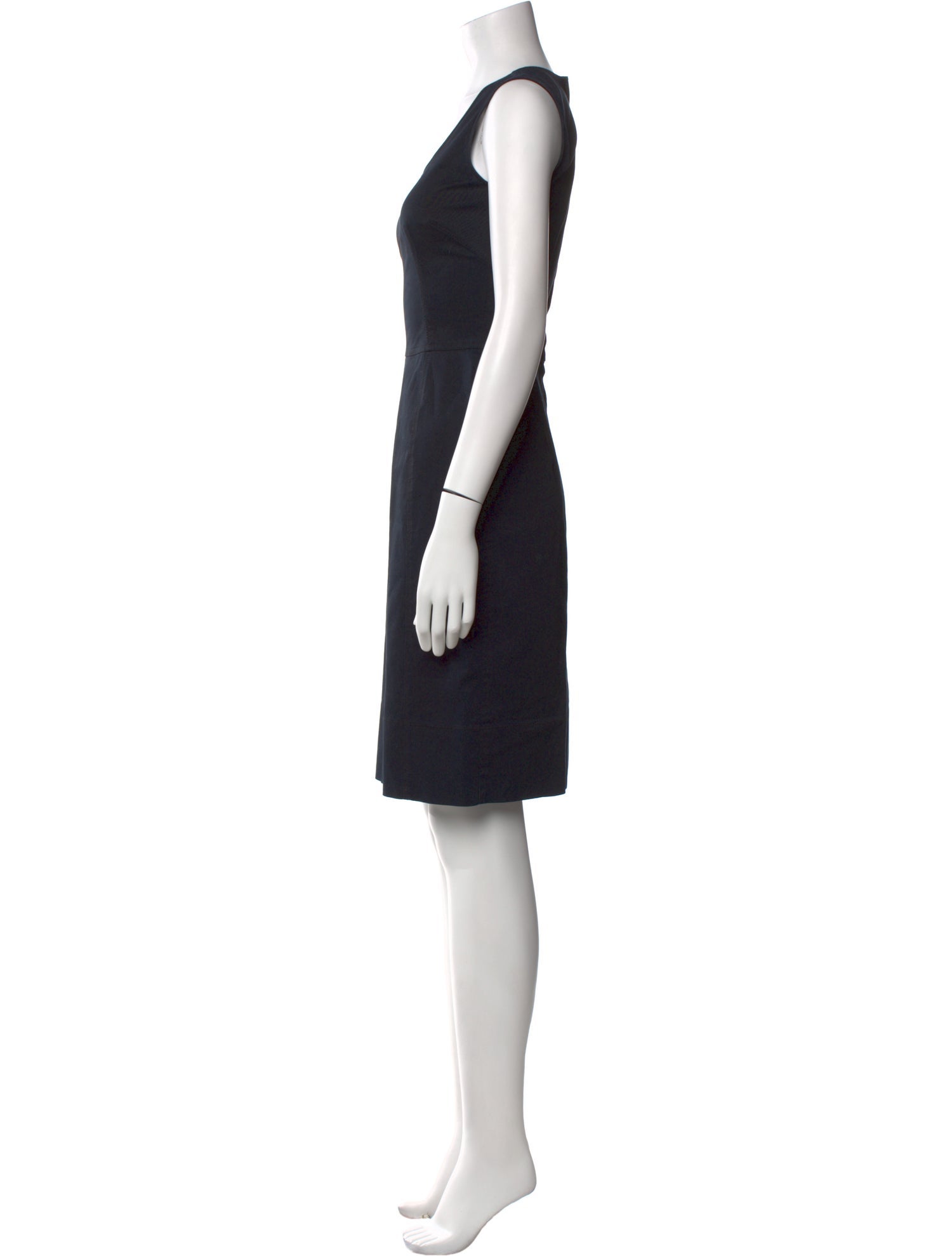 Dolce & Gabbana Scoop Neck Knee-Length Dress