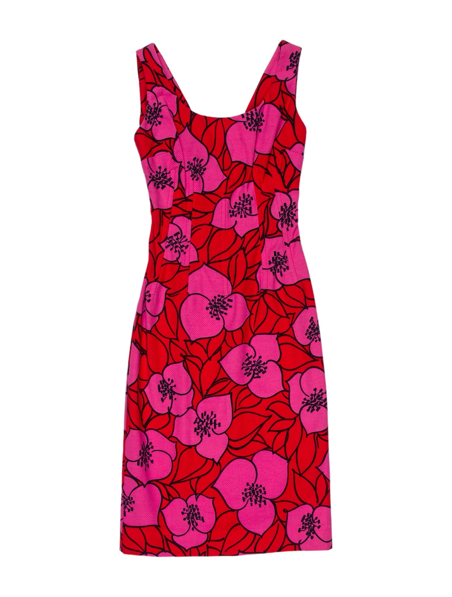 Dolce & Gabbana Floral Print Knee-Length Dress