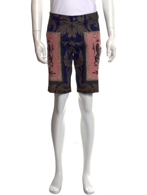Dolce & Gabbana Graphic Print Jogger Shorts