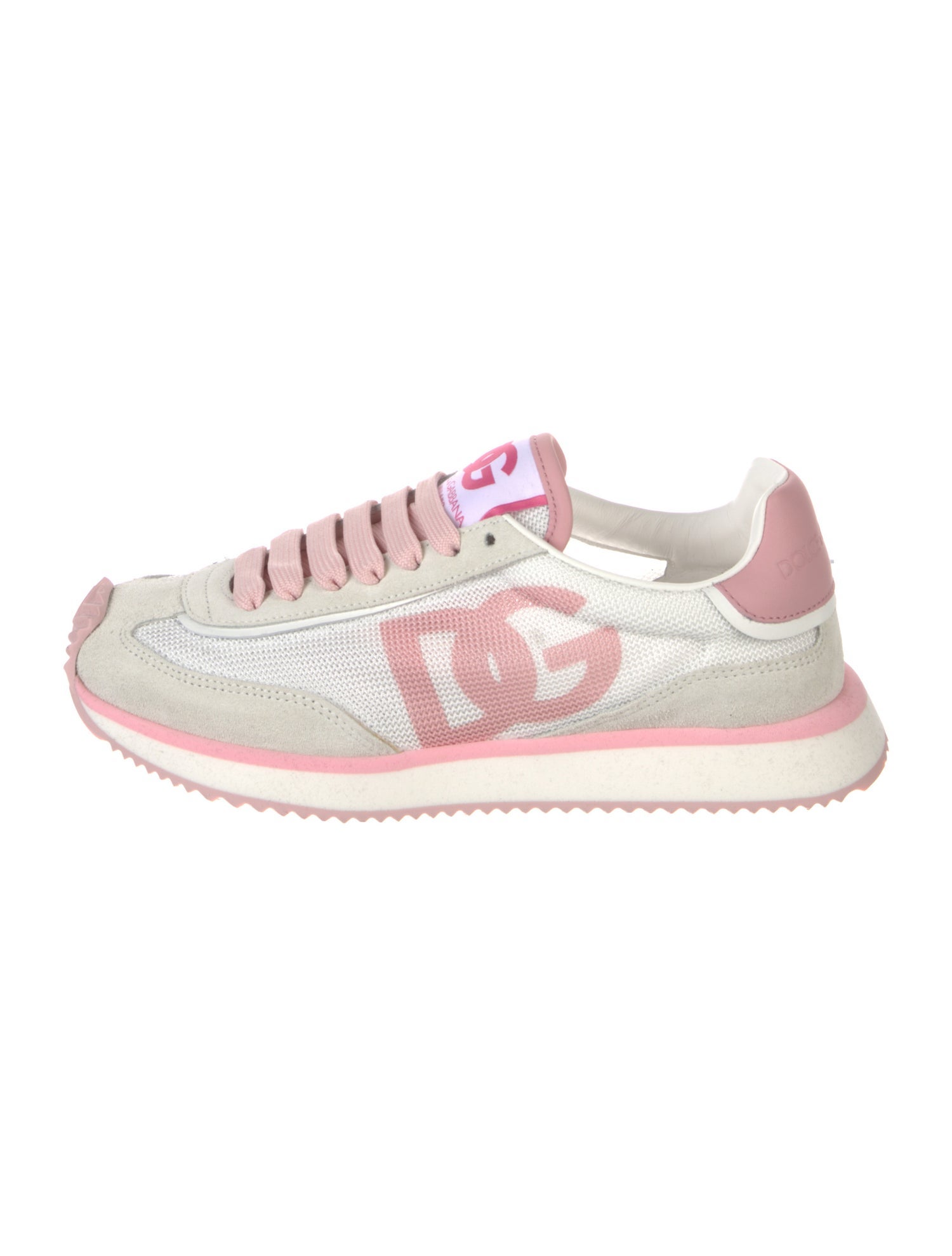 Dolce & Gabbana Mesh Printed Sneakers