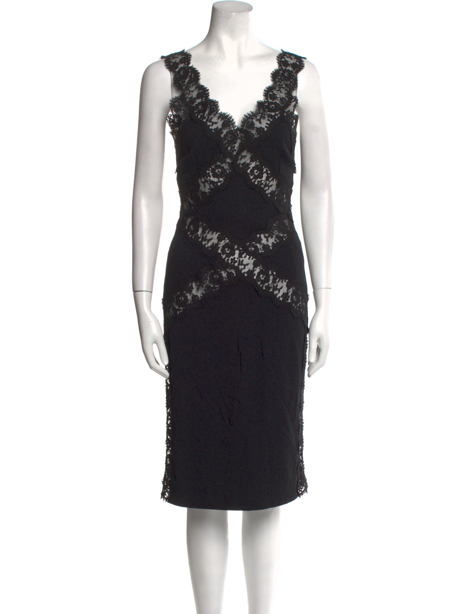 Dolce & Gabbana Printed Midi Length Dress