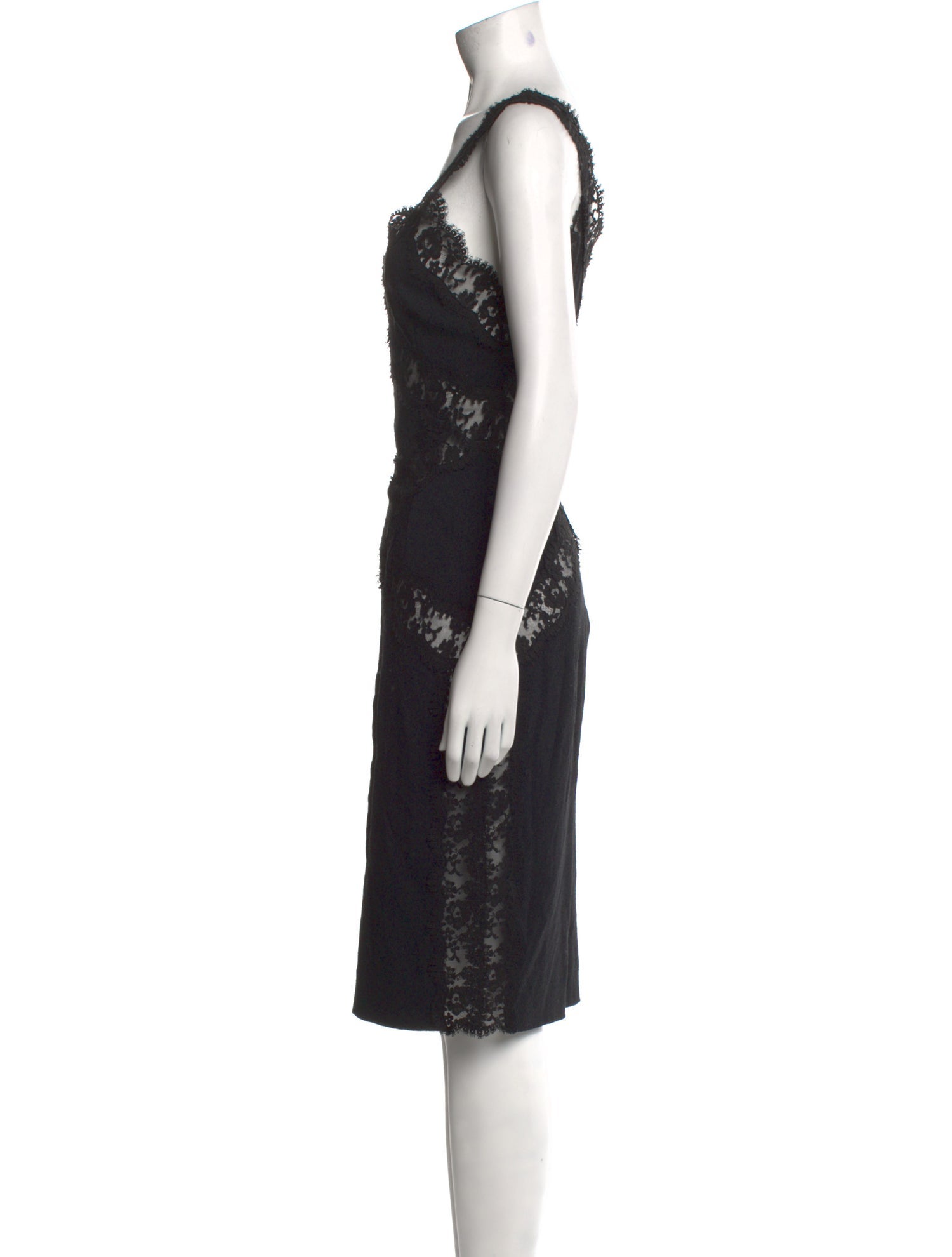 Dolce & Gabbana Printed Midi Length Dress