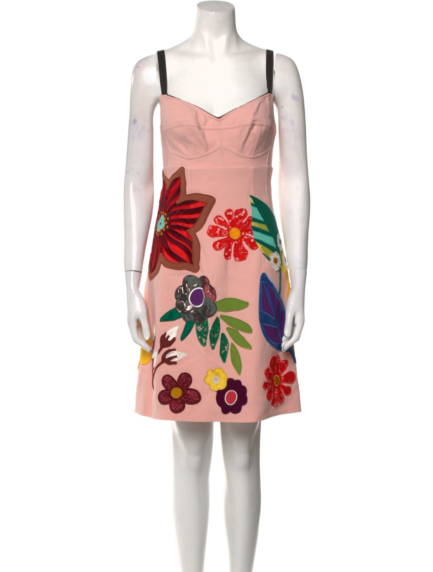 Dolce & Gabbana Floral Print Mini Dress