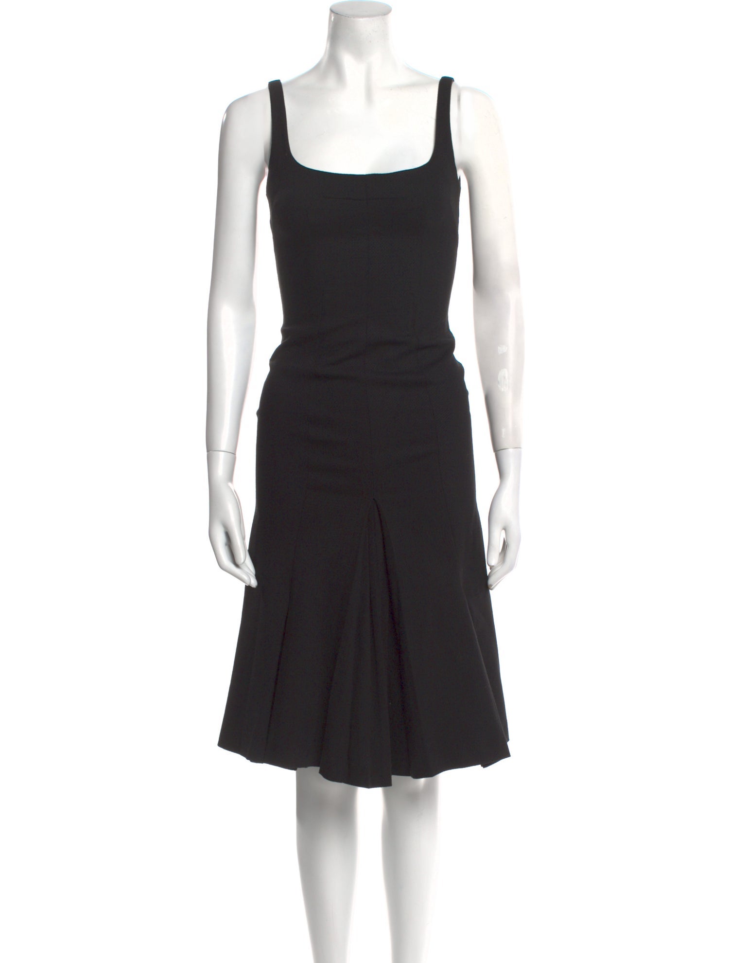 D&G Square Neckline Knee-Length Dress