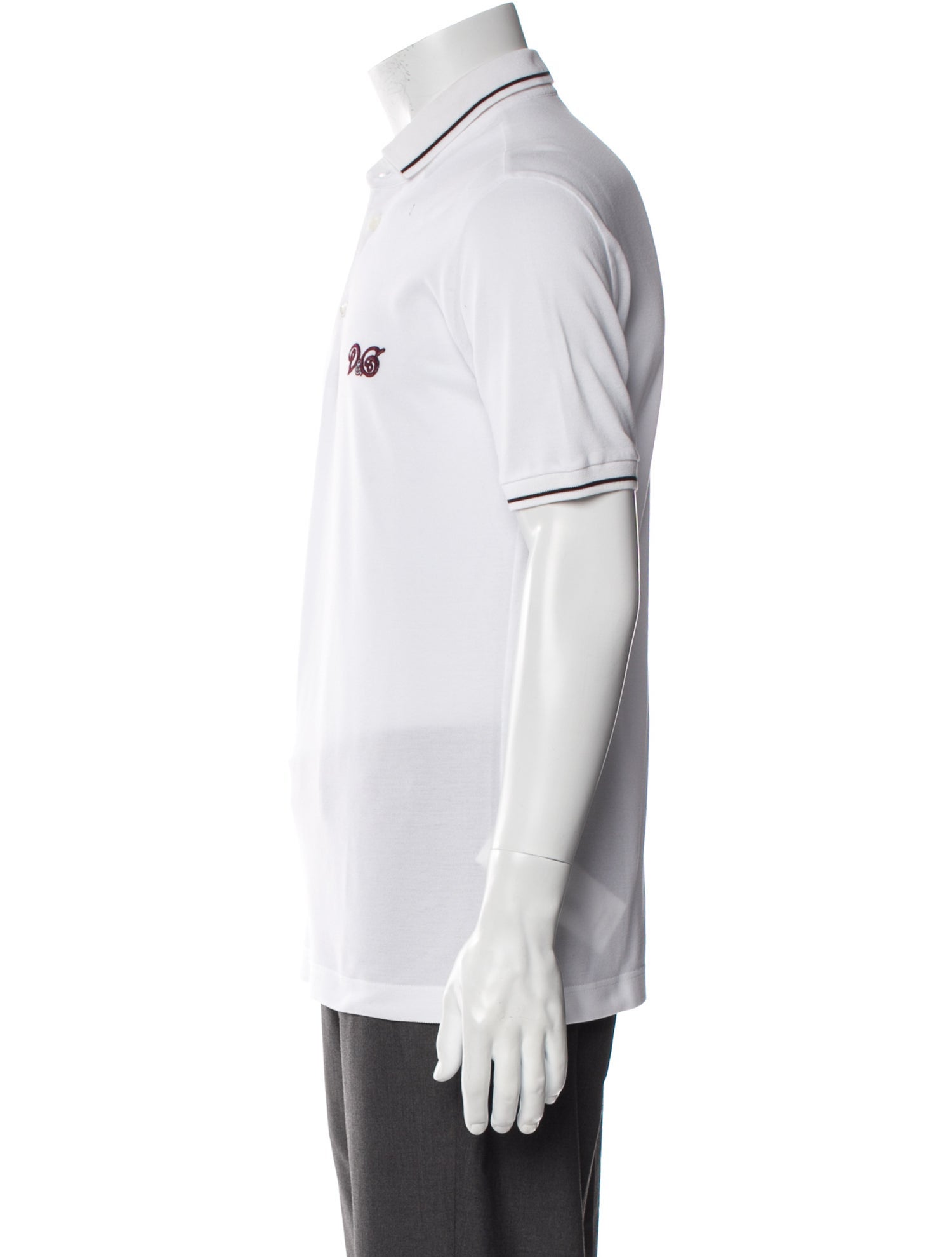 Dolce & Gabbana Collar Short Sleeve Polo Shirt