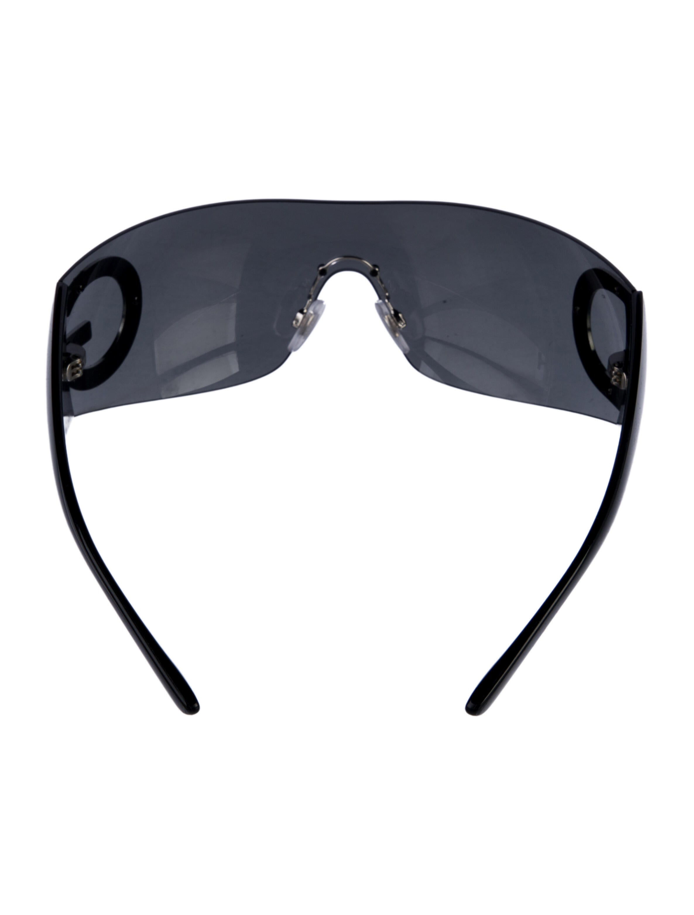 Dolce & Gabbana Shield Tinted Sunglasses