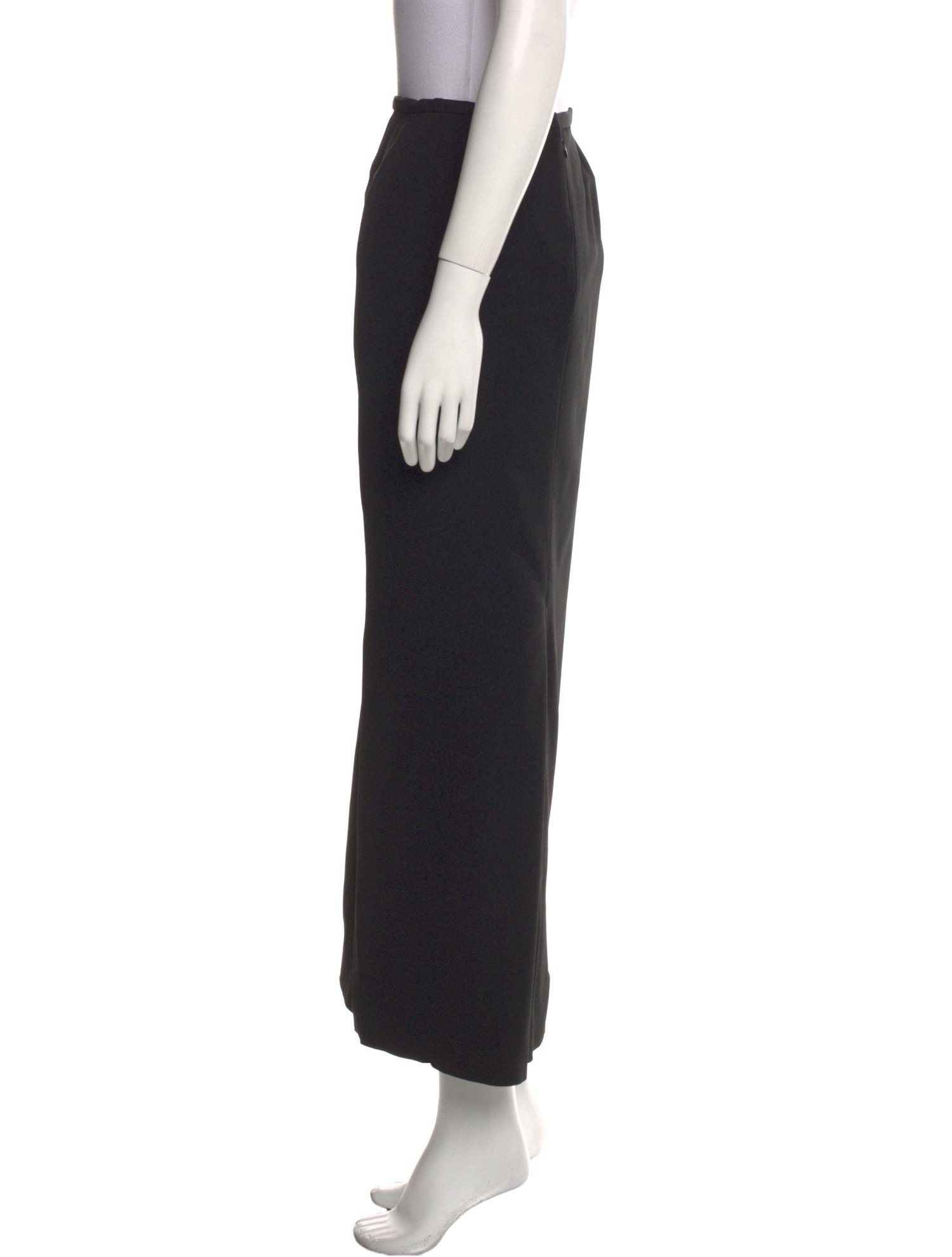 Dolce & Gabbana Virgin Wool Long Skirt