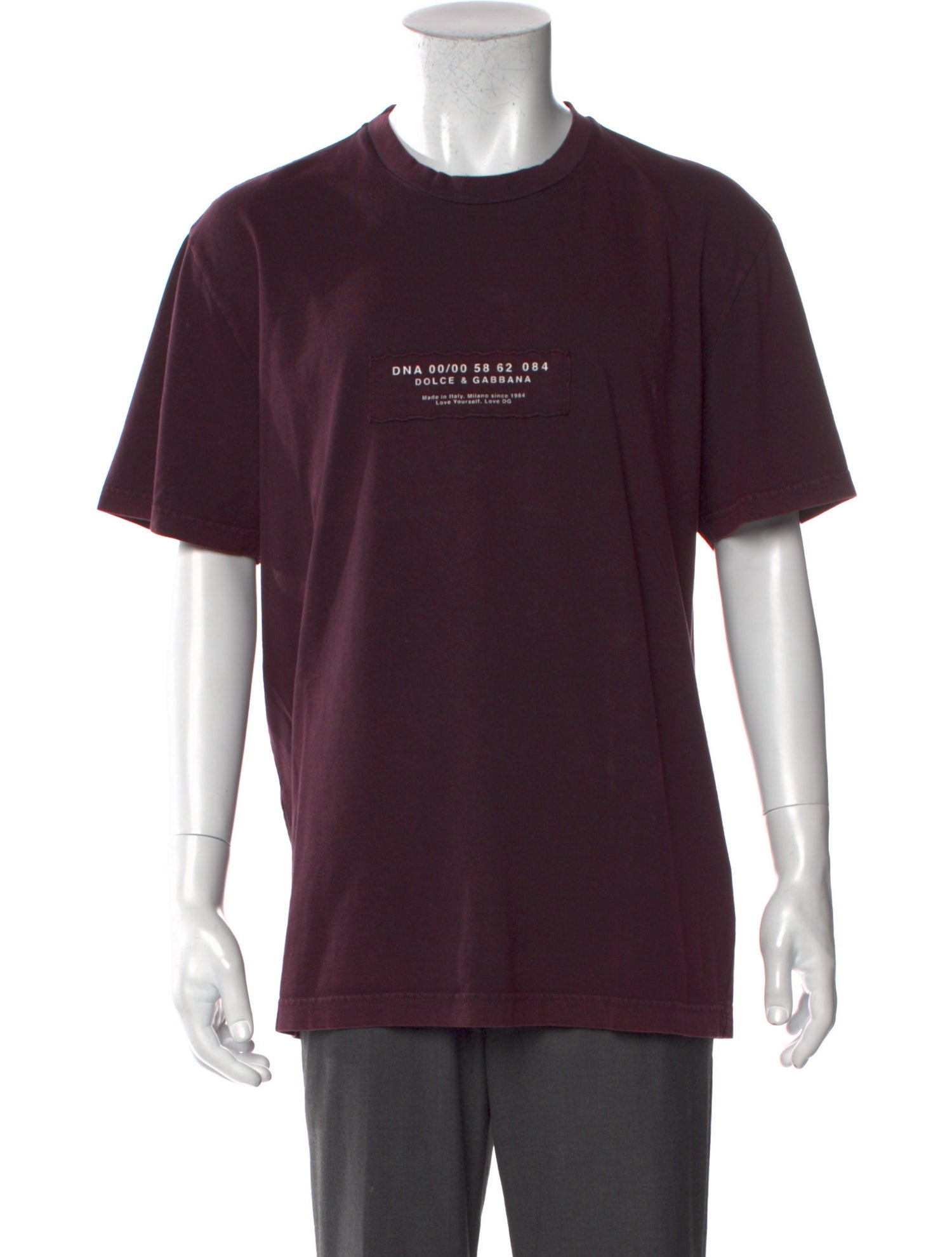 Dolce & Gabbana Graphic Print Crew Neck T-Shirt