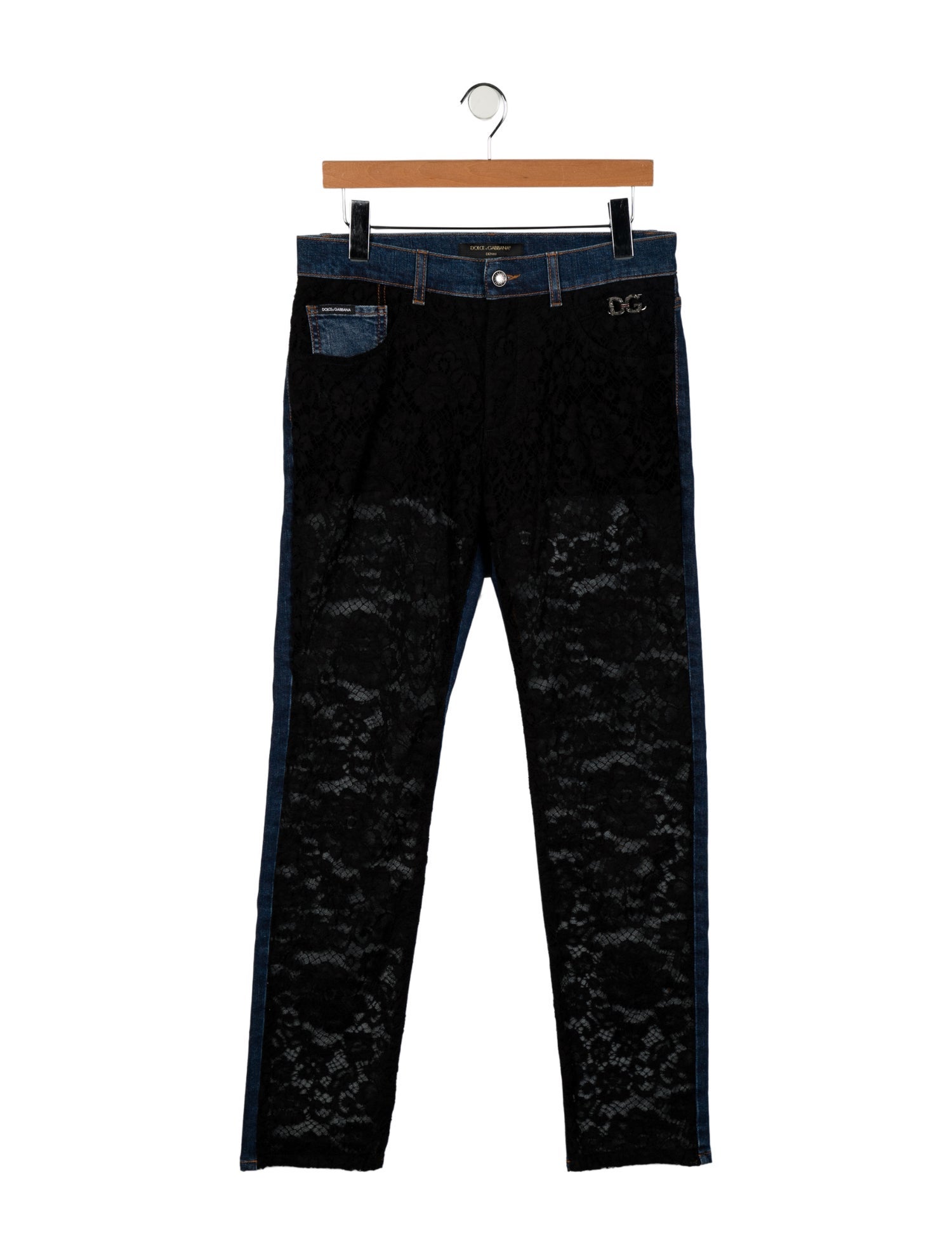 Dolce & Gabbana Mid-Rise Straight Leg Jeans
