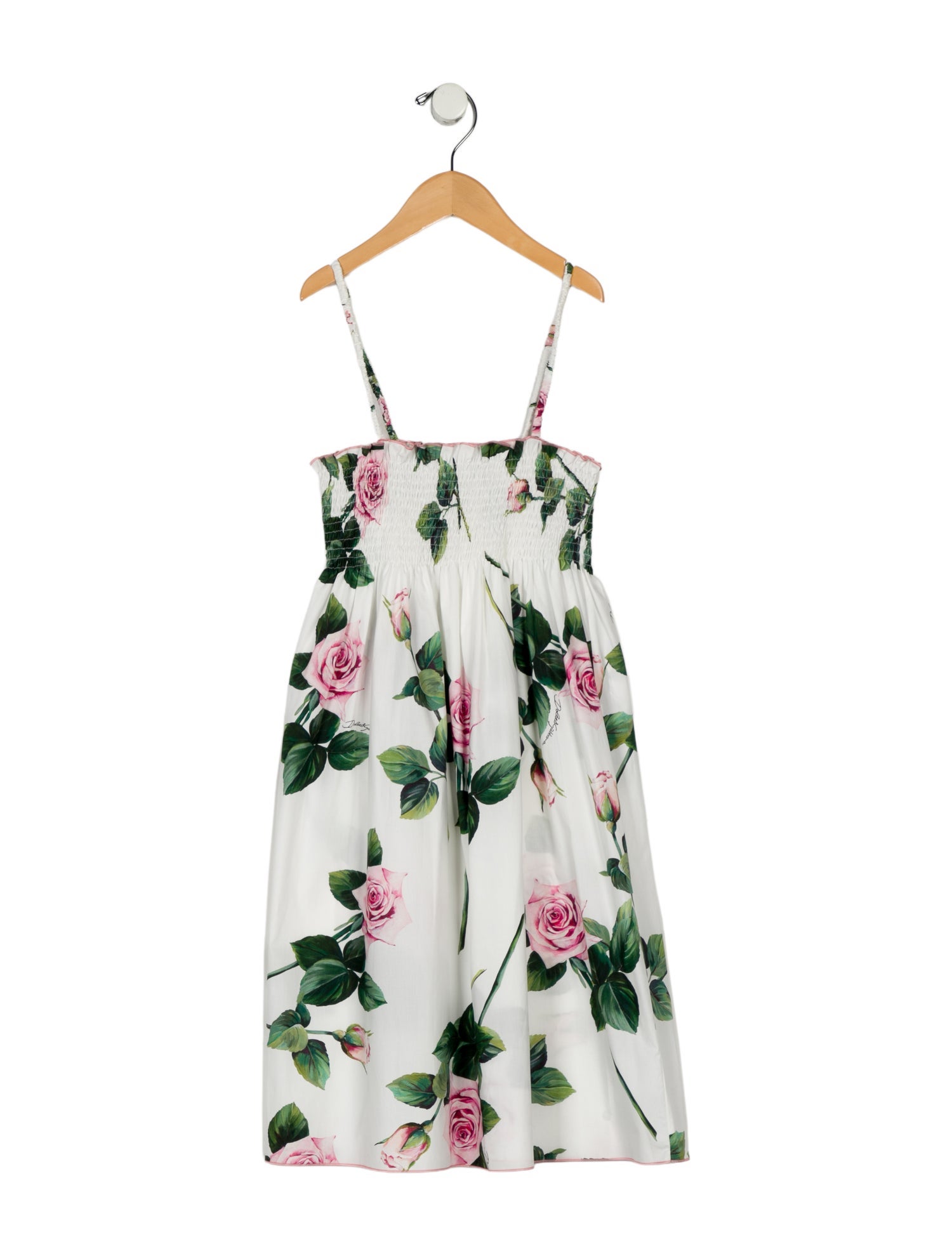 Dolce & Gabbana Kids Girls' Sleeveless Floral Dress