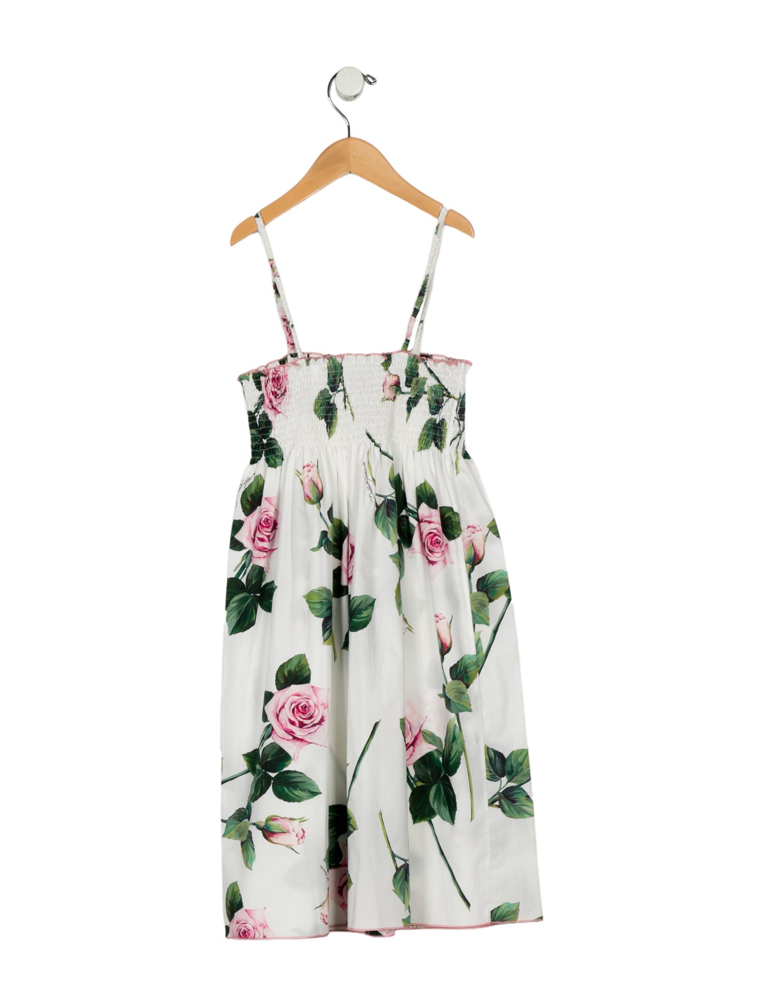 Dolce & Gabbana Kids Girls' Sleeveless Floral Dress