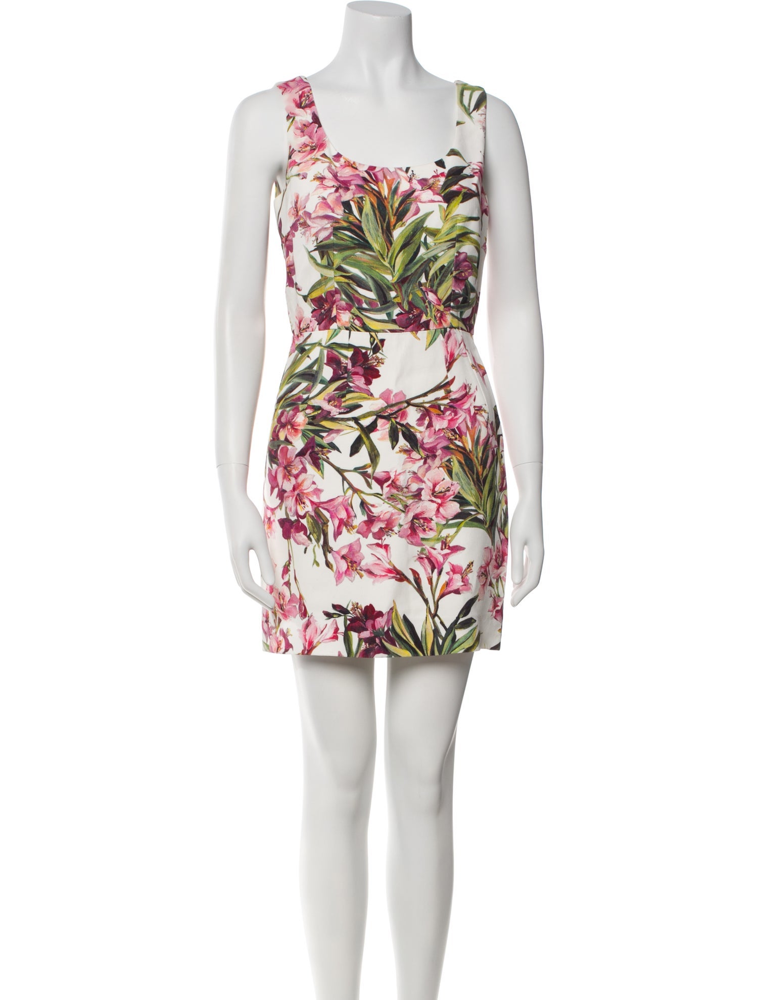 Dolce & Gabbana Floral Print Mini Dress