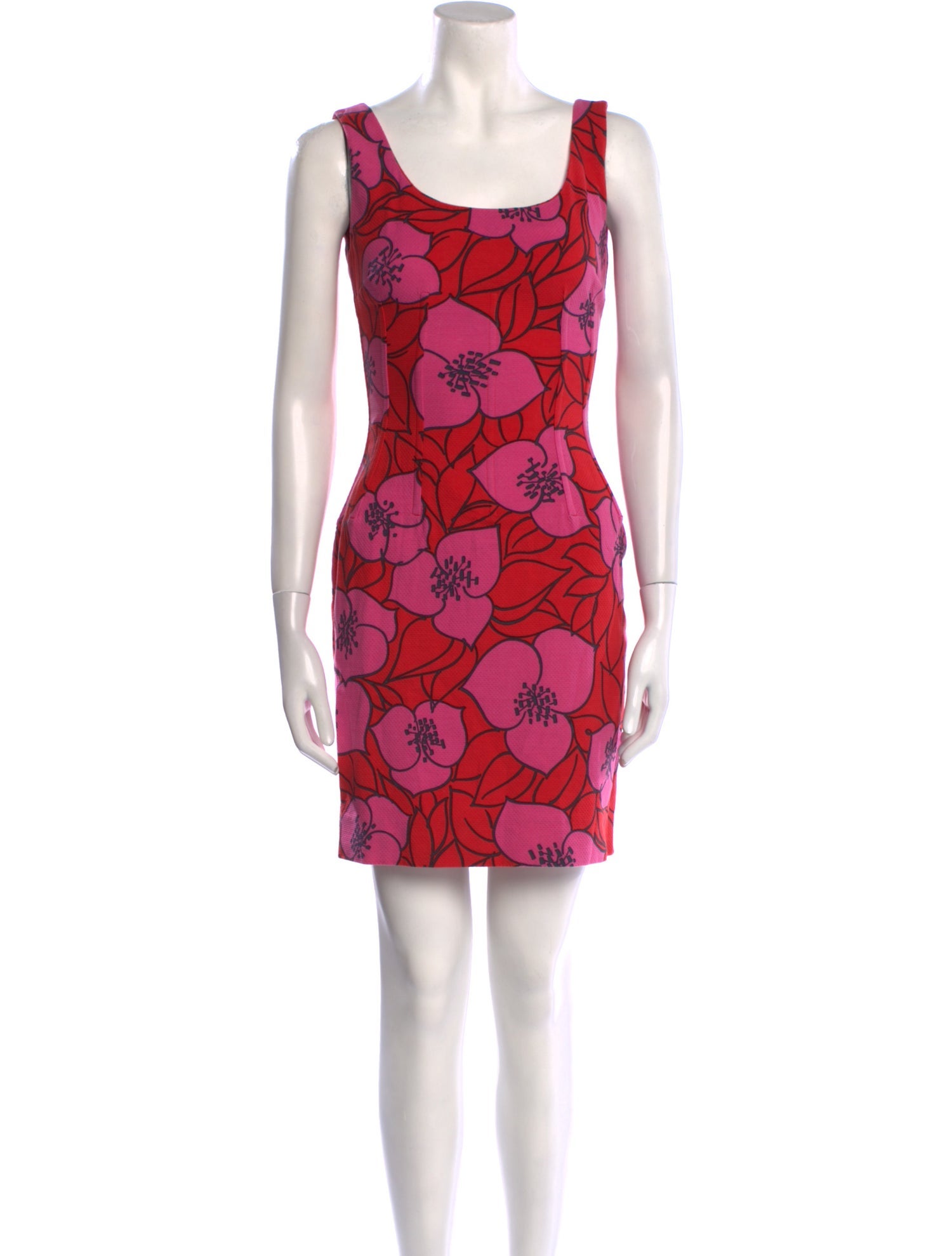Dolce & Gabbana Floral Print Mini Dress