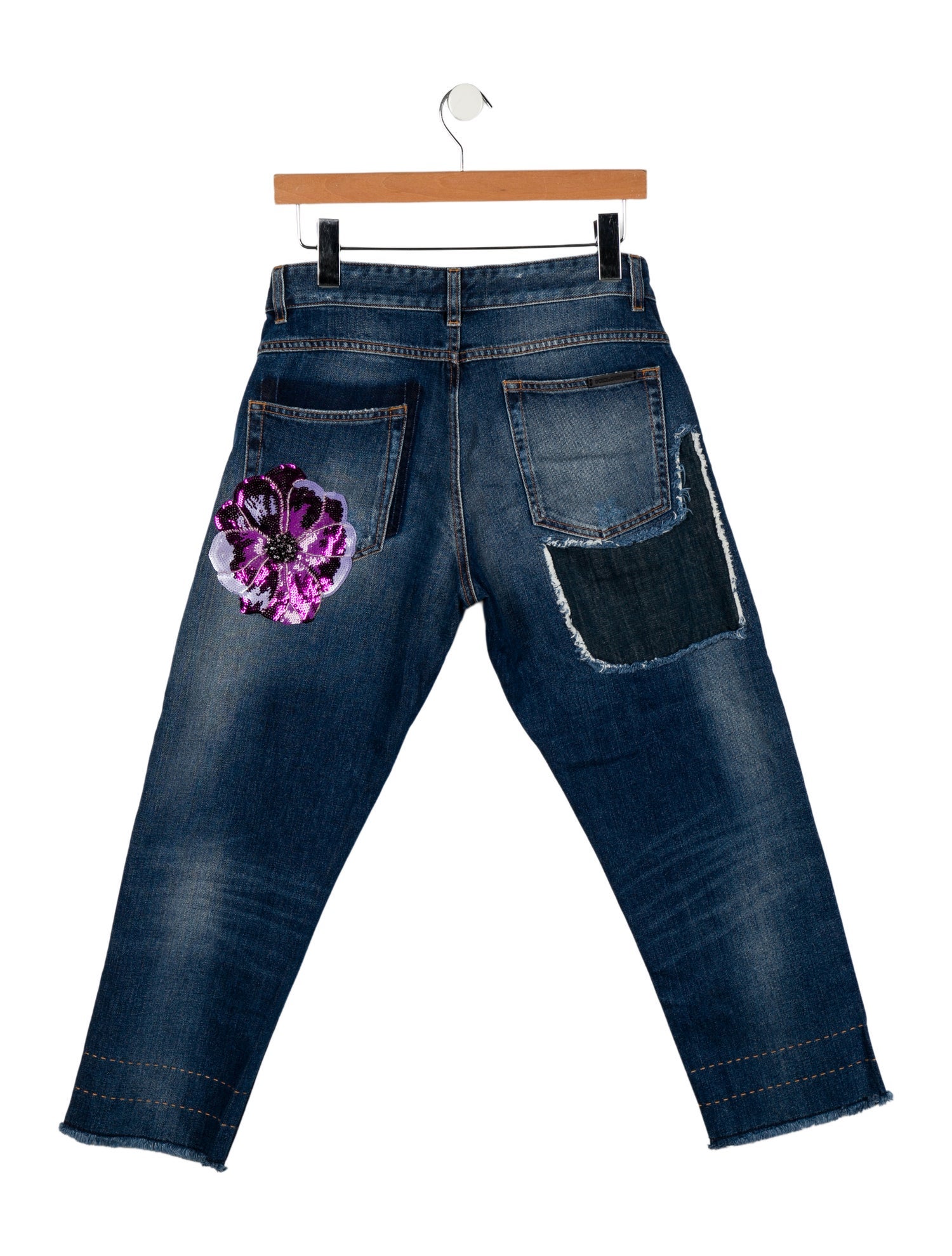 Dolce & Gabbana High-Rise Straight Leg Jeans