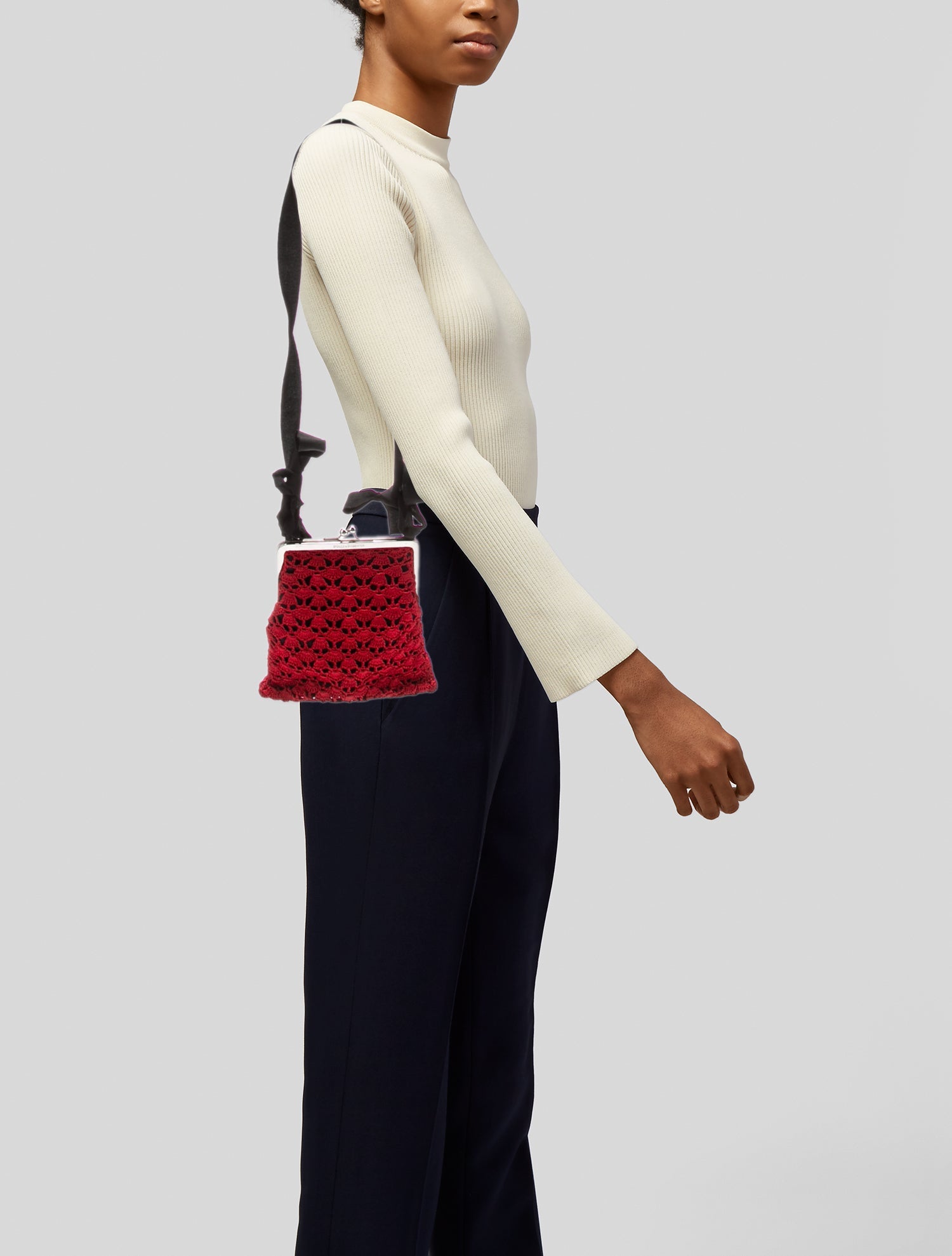 24AW new/Saint Laurent マイクロバニティバッグ Bag Beige 24AW new/Saint Laurent ギャビーマイクロバニティバッグ Bag