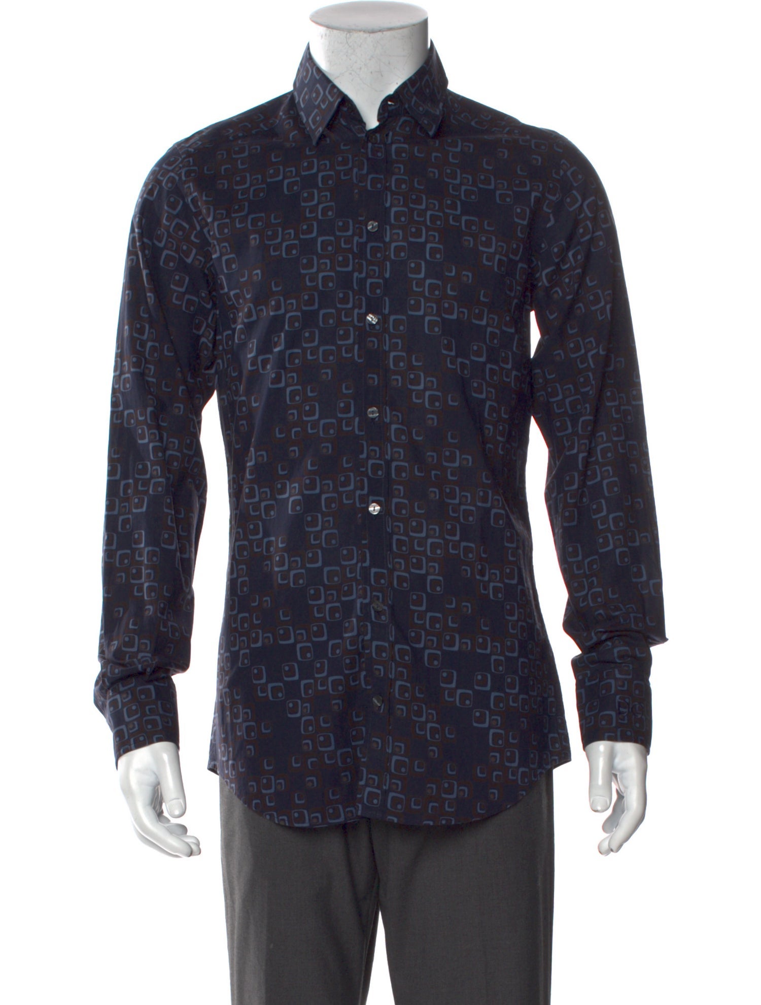 Dolce & Gabbana Floral Print Long Sleeve Shirt