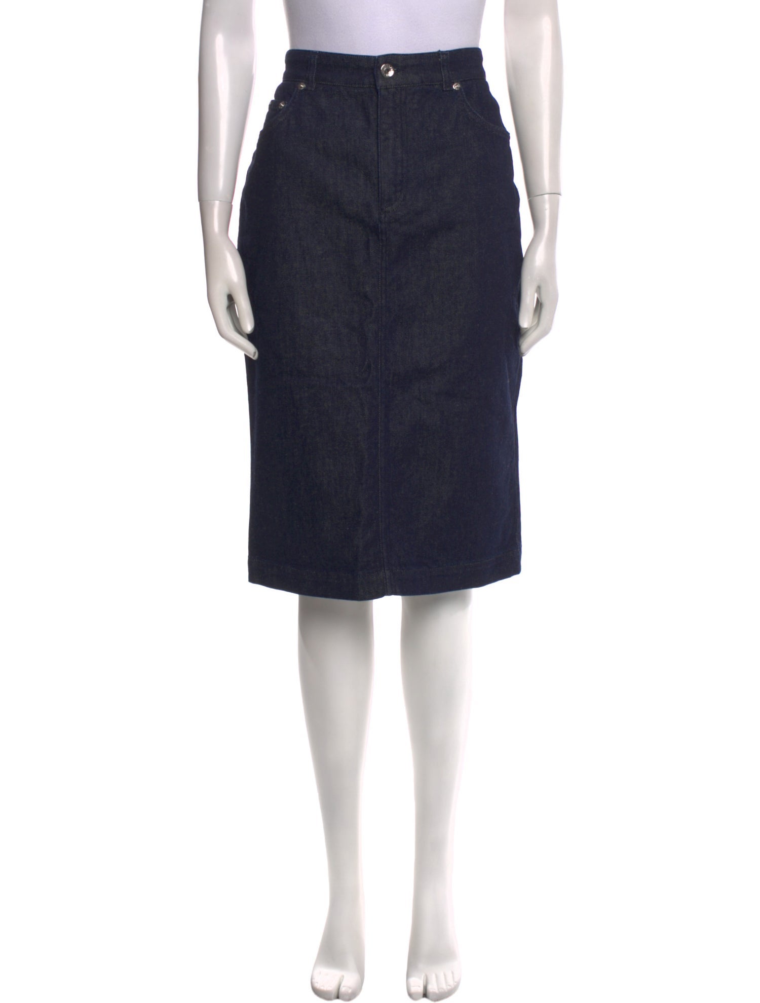 Dolce & Gabbana Embroidered Accent Knee-Length Skirt