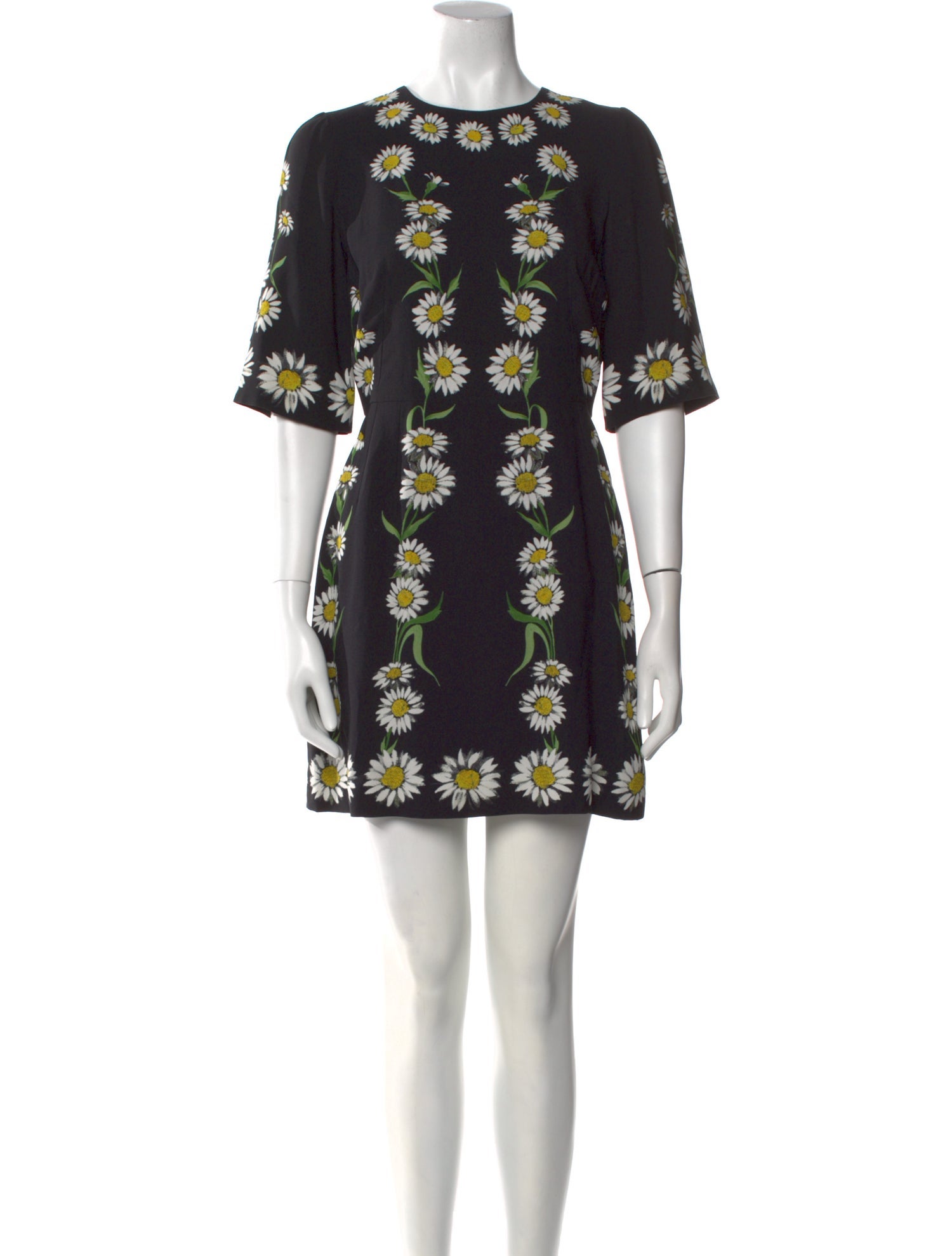 Dolce & Gabbana Floral Print Mini Dress