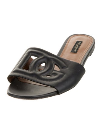 Dolce & Gabbana Leather Slides