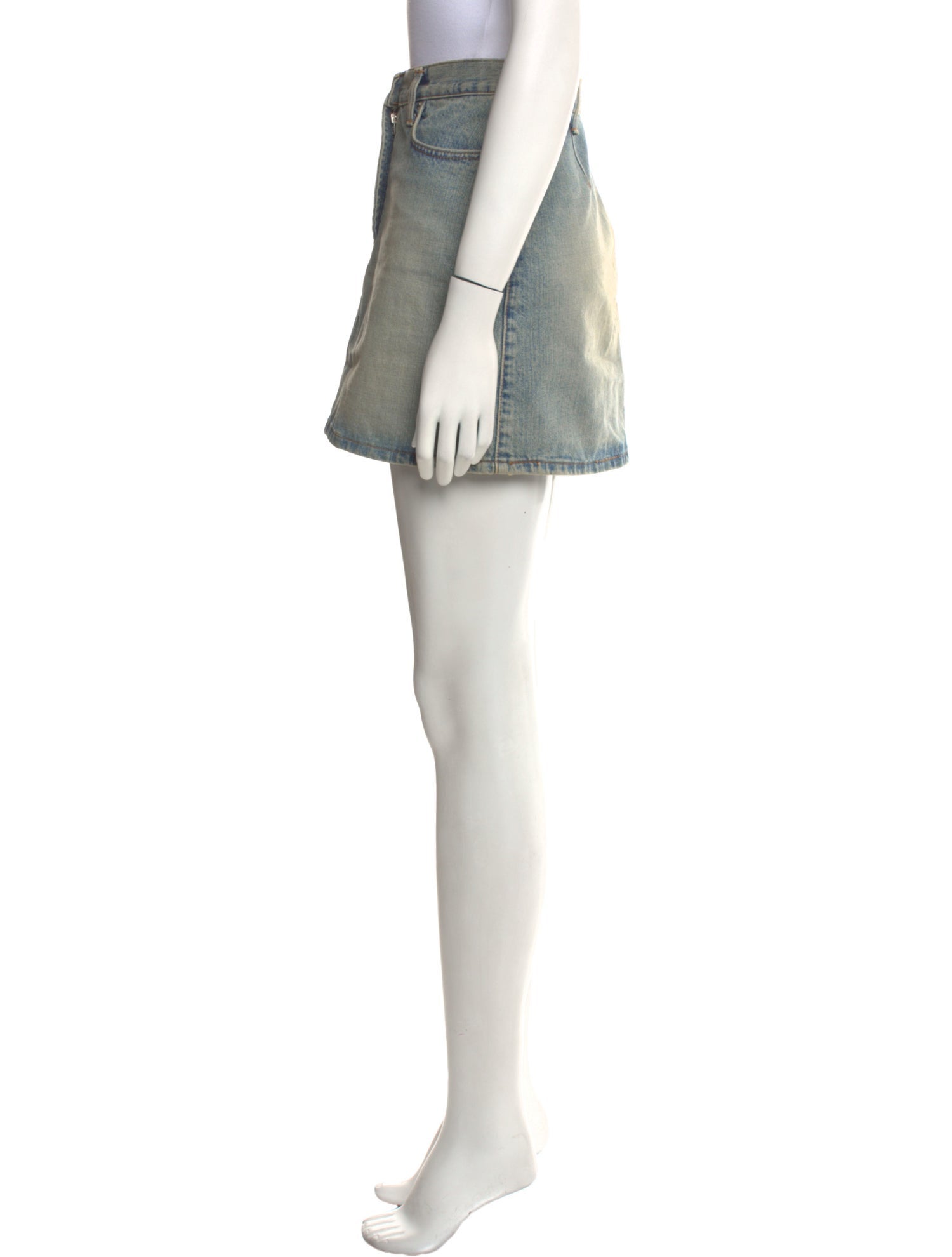 Dolce & Gabbana Distressed Accents Mini Skirt