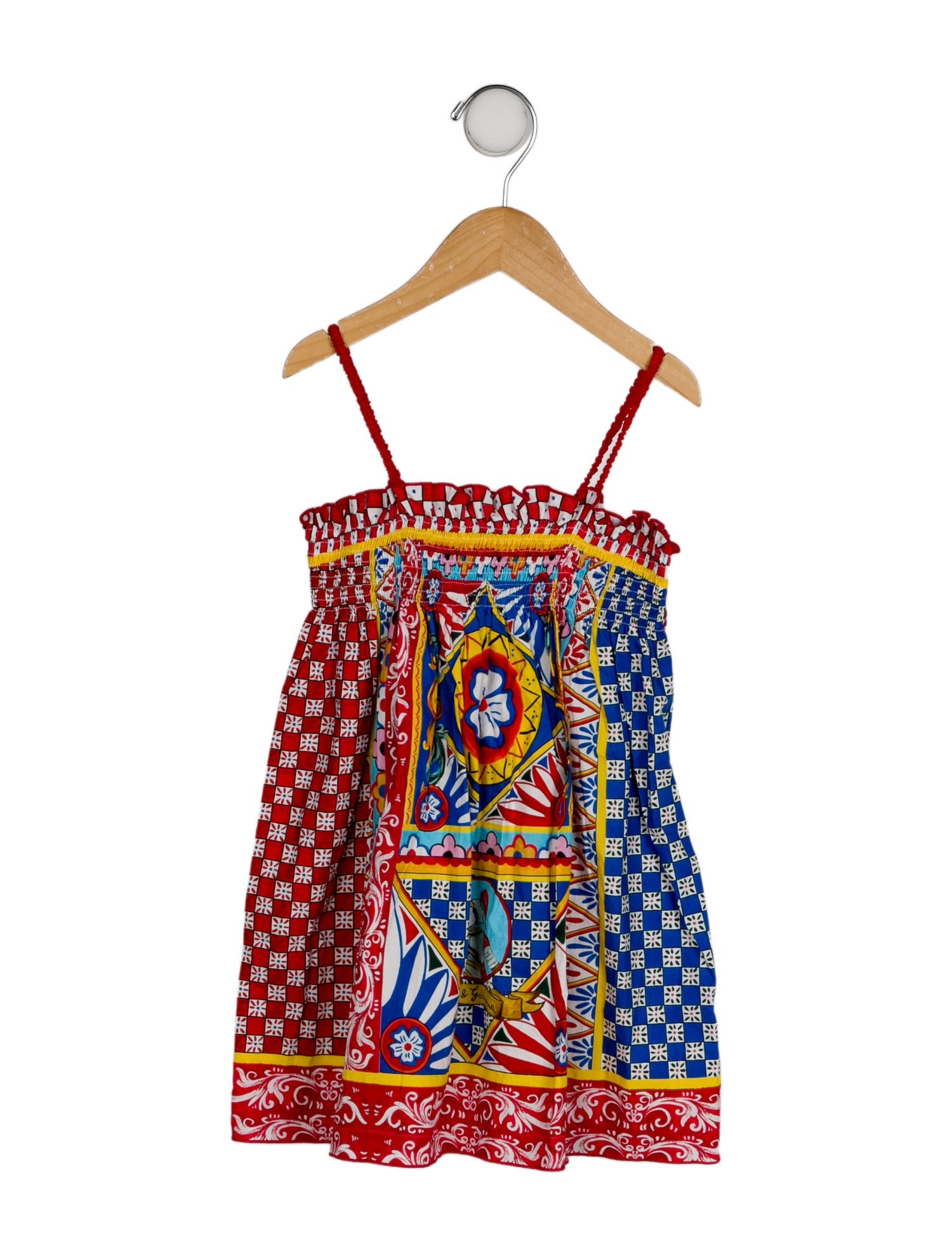 Dolce & Gabbana Printed Sleeveless Dress