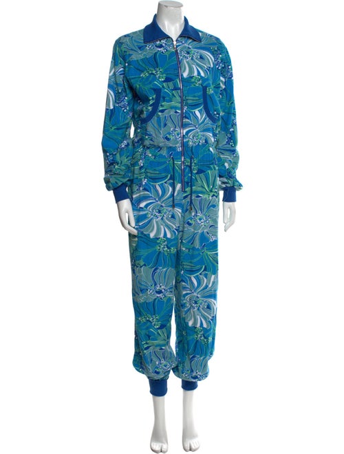 Dolce & Gabbana Floral Print Jumpsuit