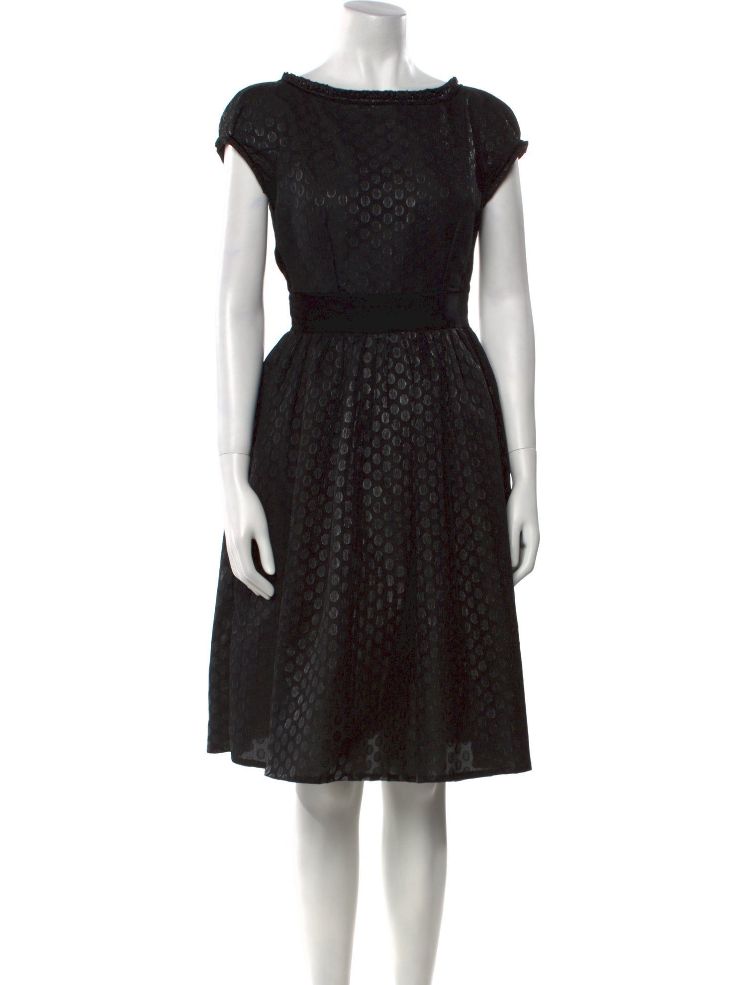 D&G Polka Dot Print Midi Length Dress