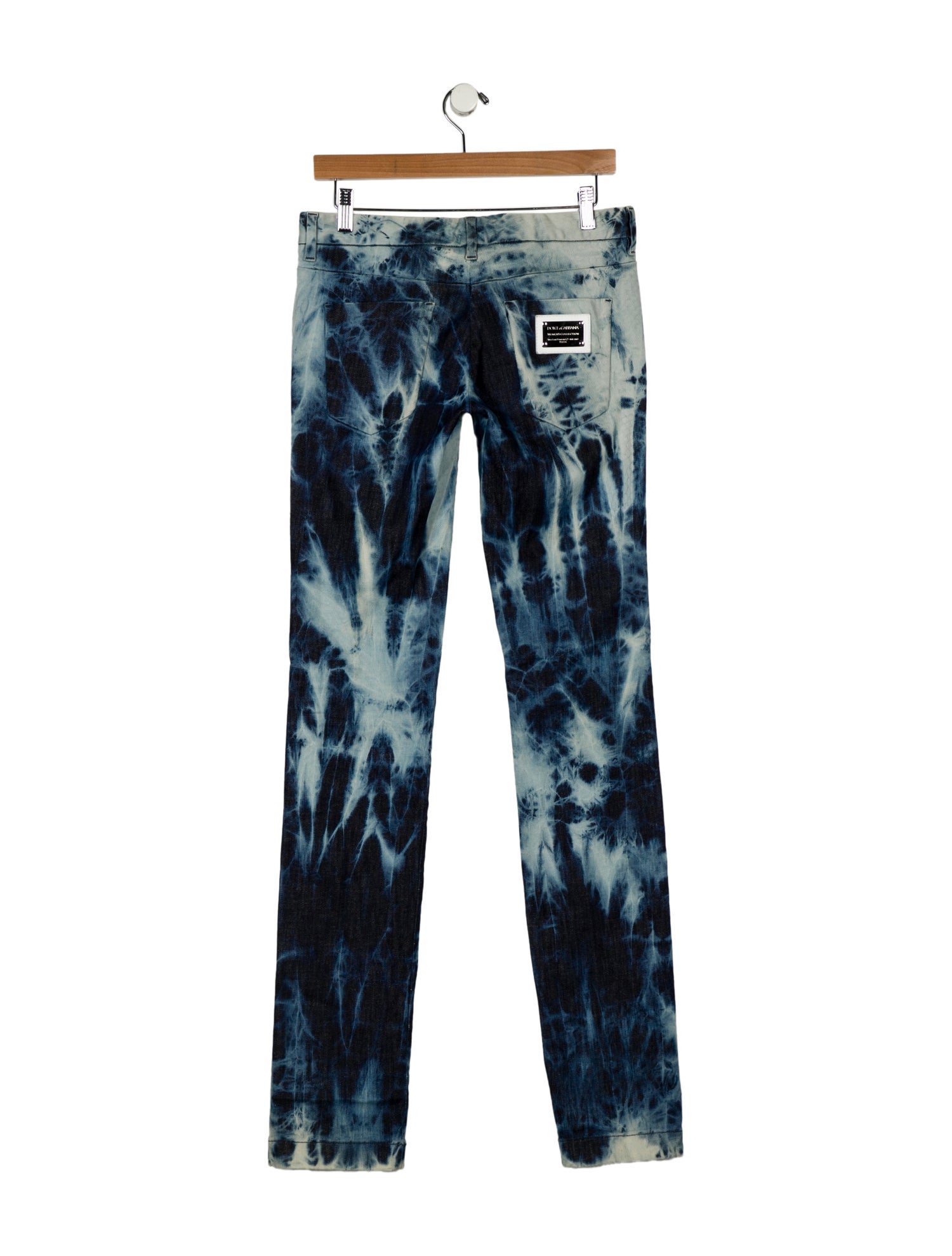 Dolce & Gabbana Low-Rise Straight Leg Jeans