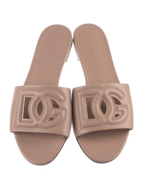 Dolce & Gabbana Leather Slides