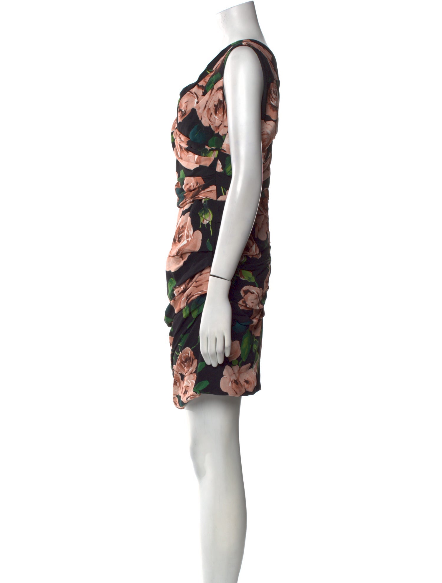 Dolce & Gabbana Floral Print Mini Dress