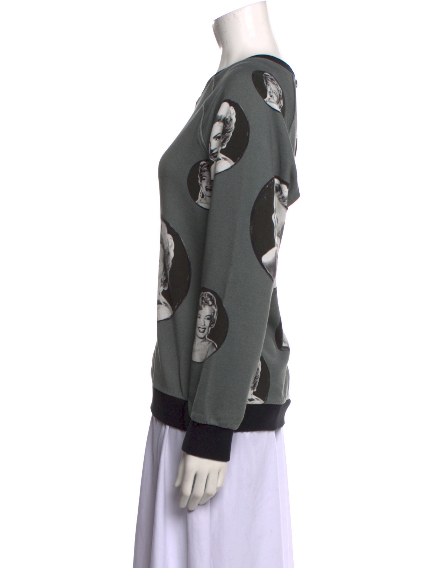 Dolce & Gabbana Graphic Print Crew Neck Sweatshirt