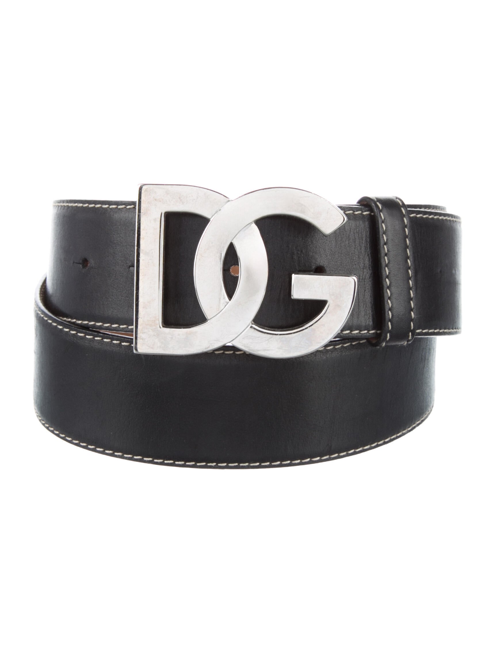 Dolce & Gabbana Leather Waist Belt