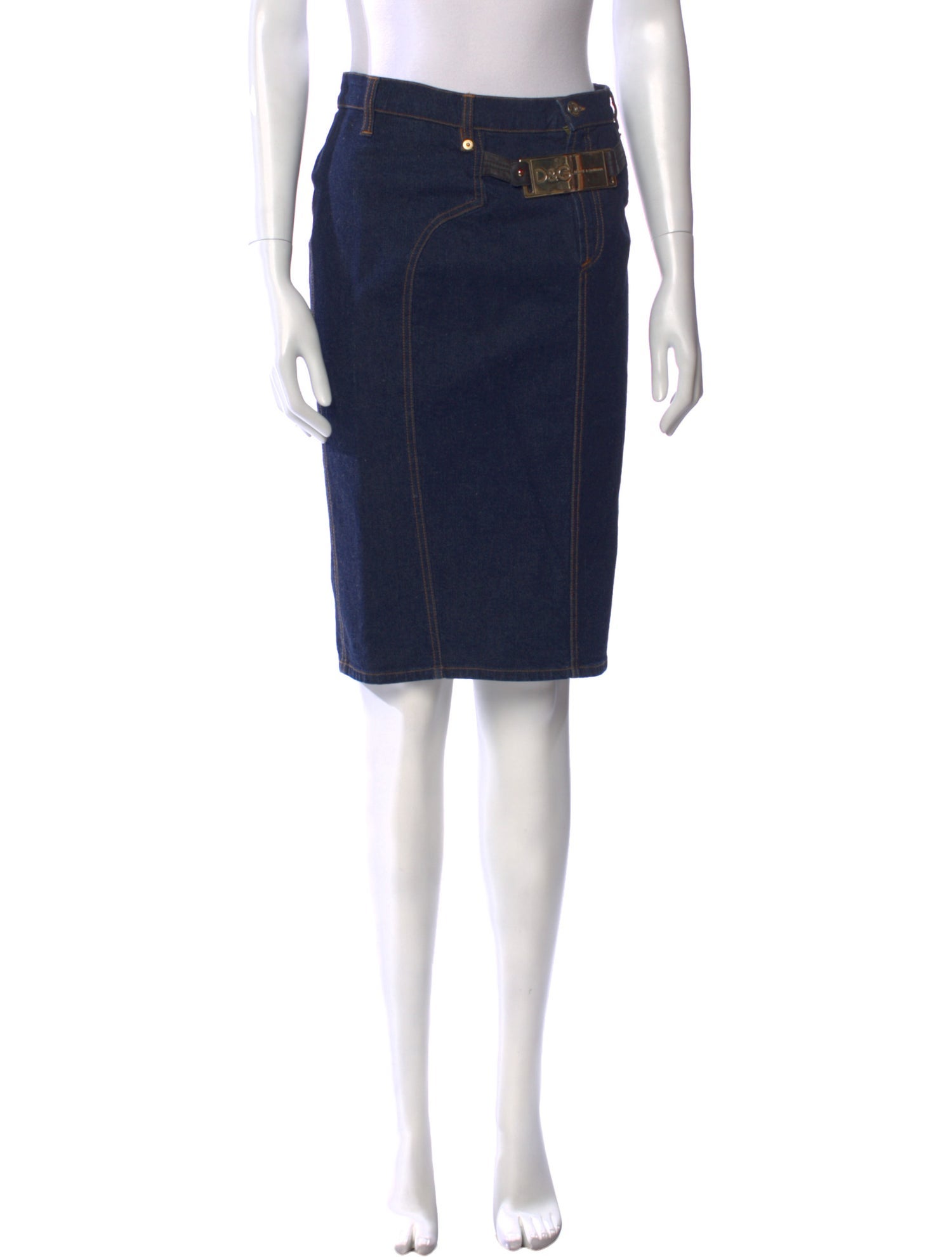 D&G Vintage Knee-Length Skirt