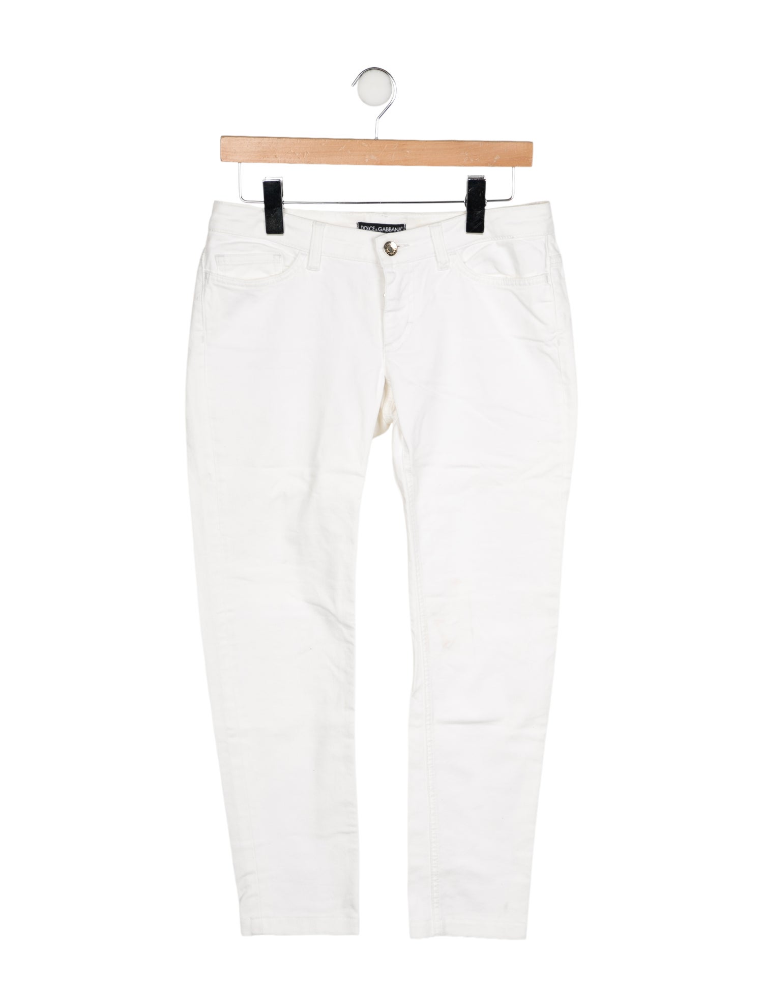 Dolce & Gabbana Low-Rise Skinny Leg Jeans