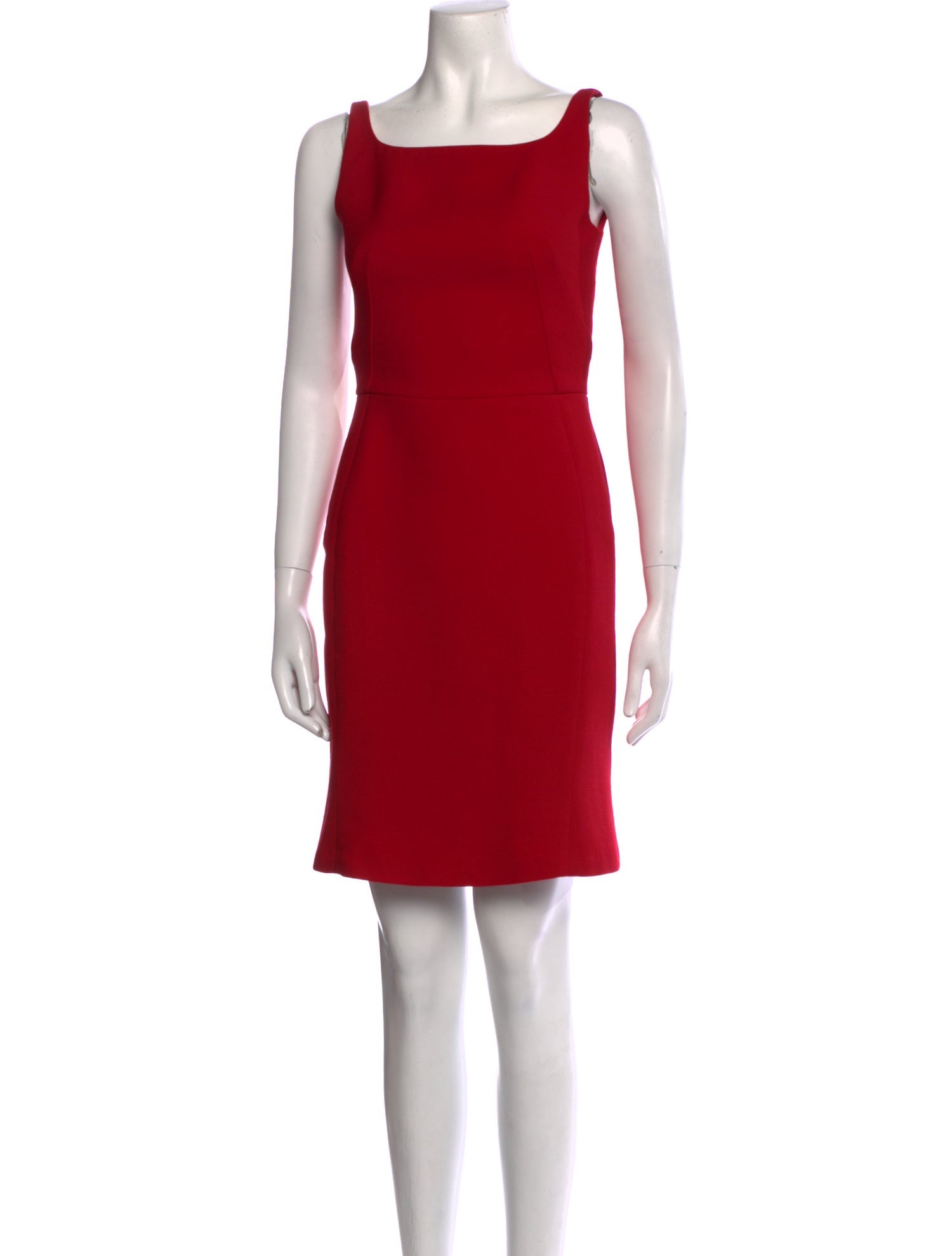 Dolce & Gabbana Virgin Wool Mini Dress