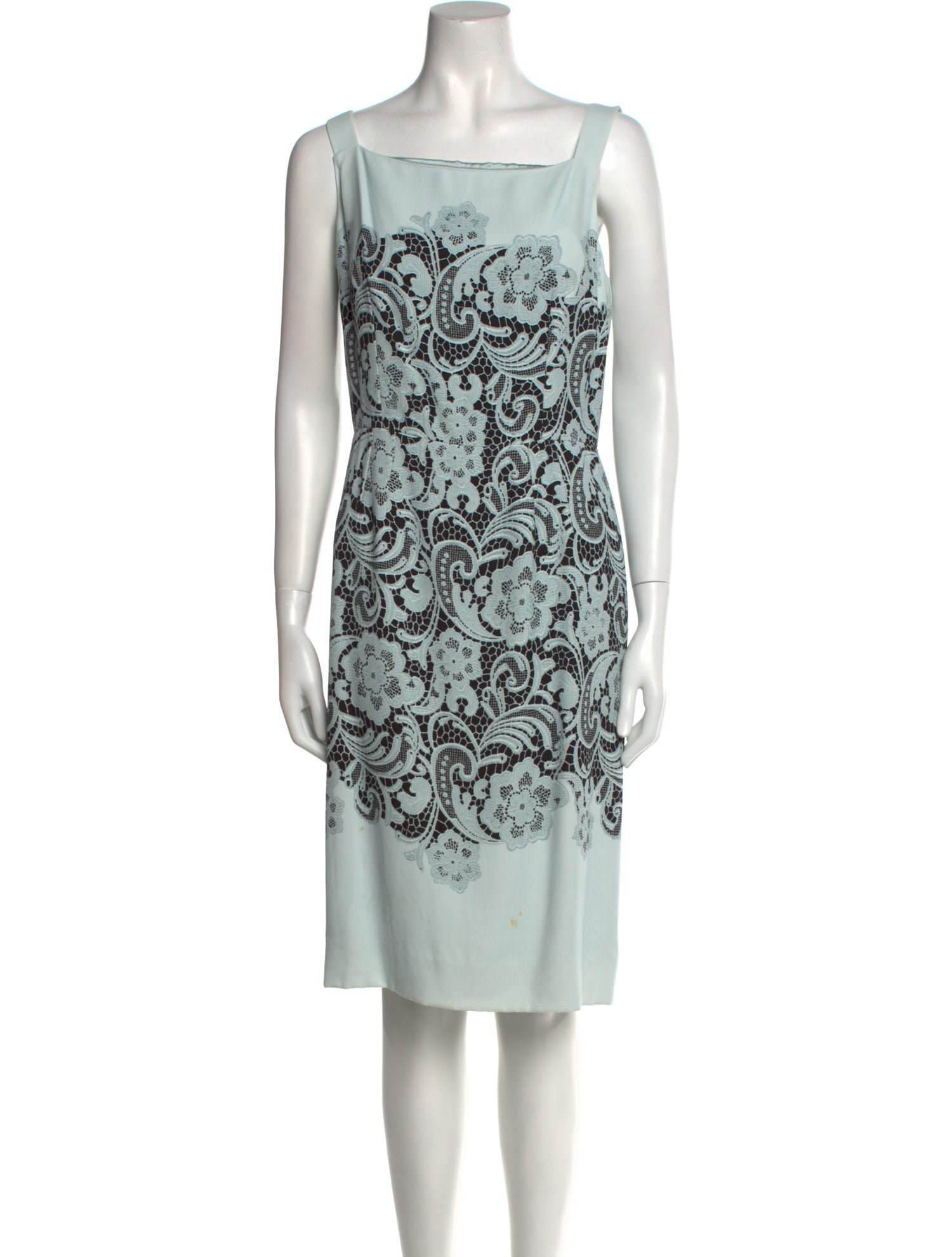 Dolce & Gabbana Printed Knee-Length Dress