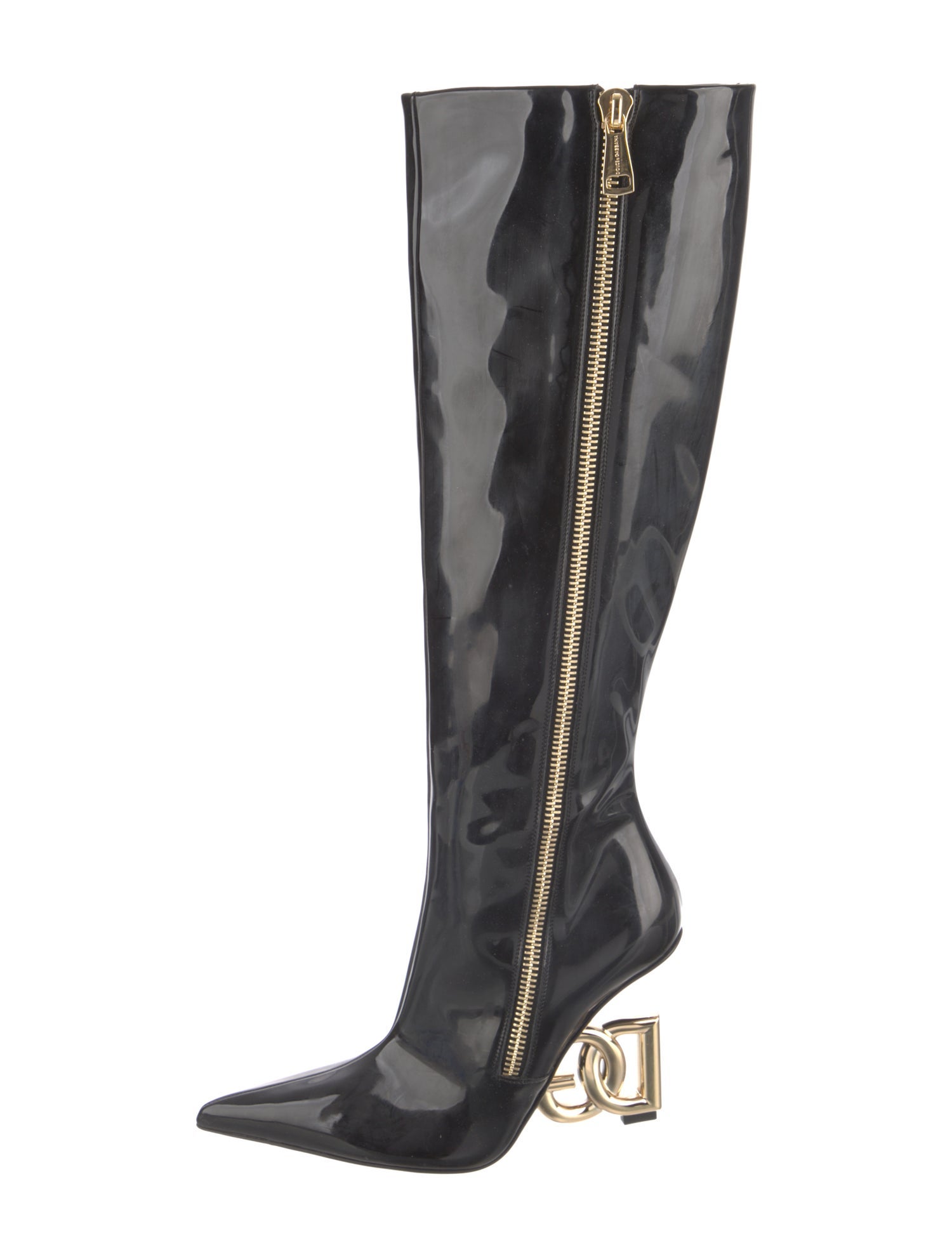 Dolce & Gabbana Patent Leather Boots