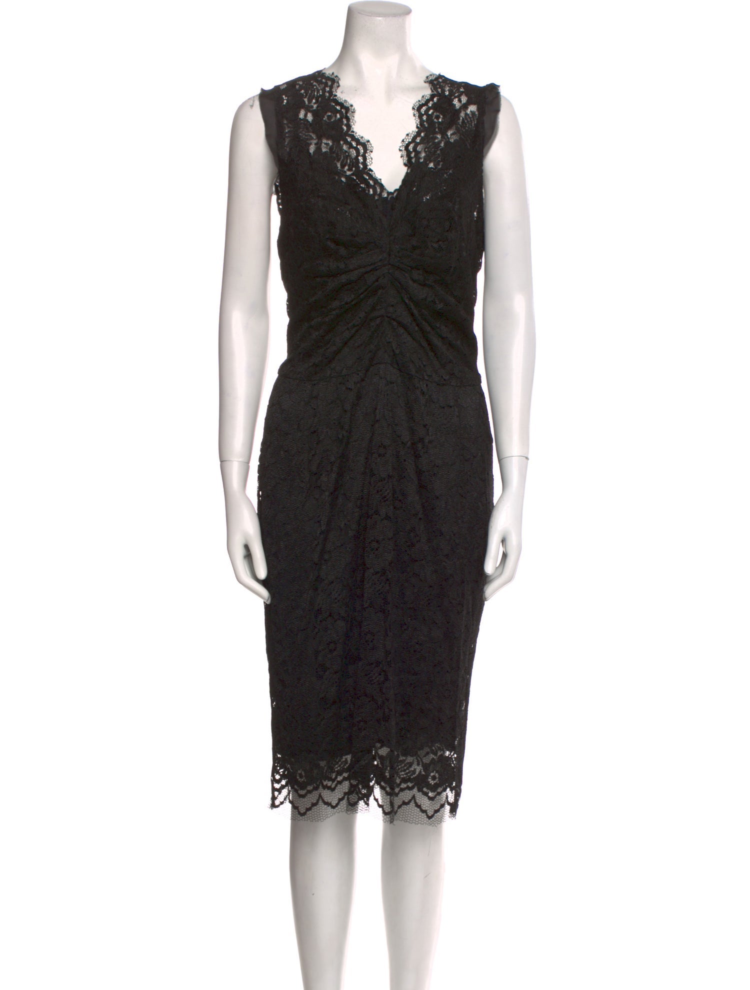 Dolce & Gabbana Lace Midi Length Dress