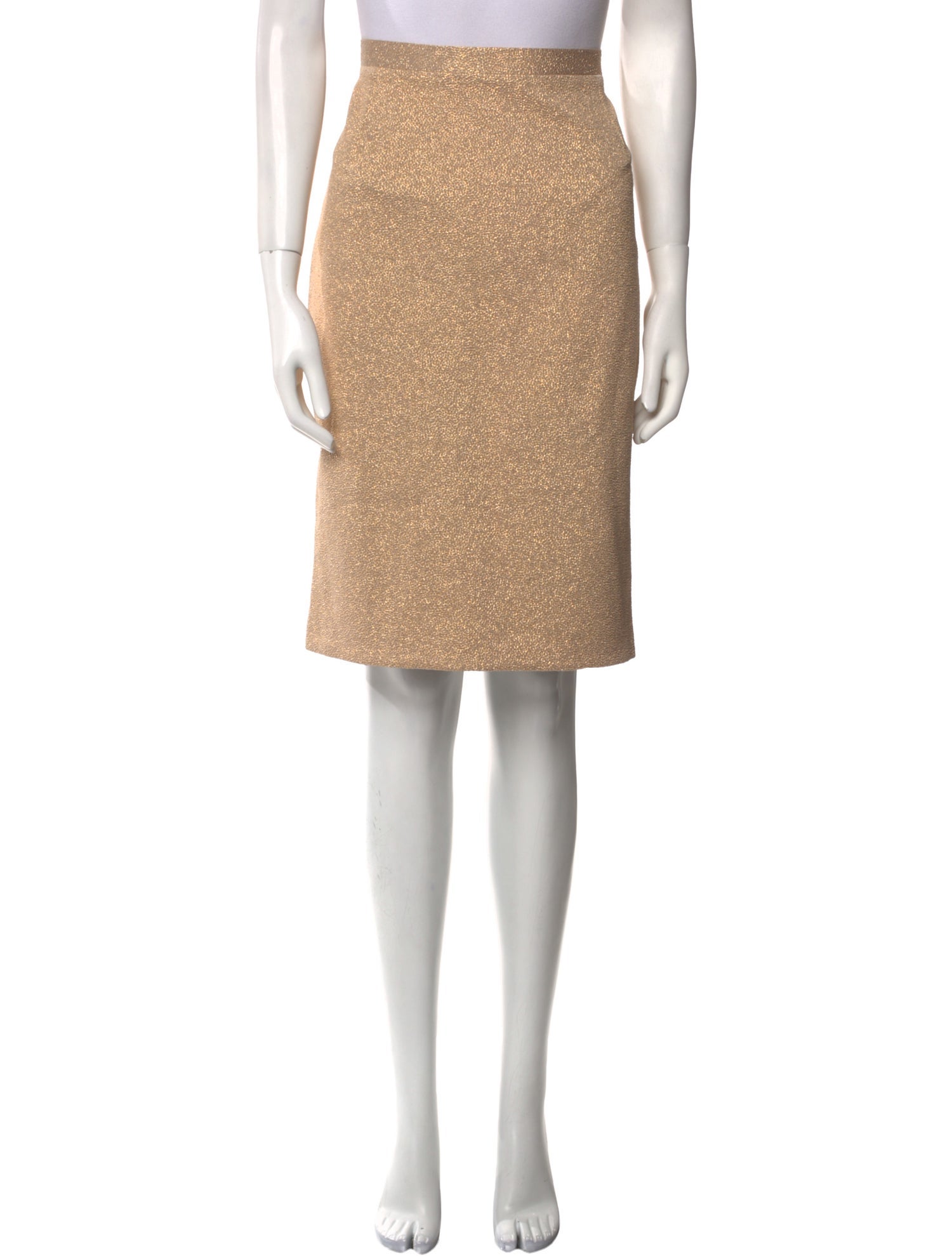Dolce & Gabbana Glitter Accents Knee-Length Skirt w/ Tags