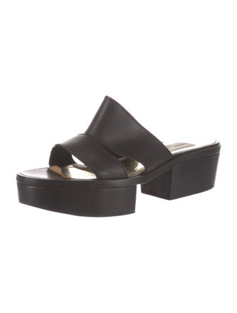 Dolce & Gabbana Leather Slides