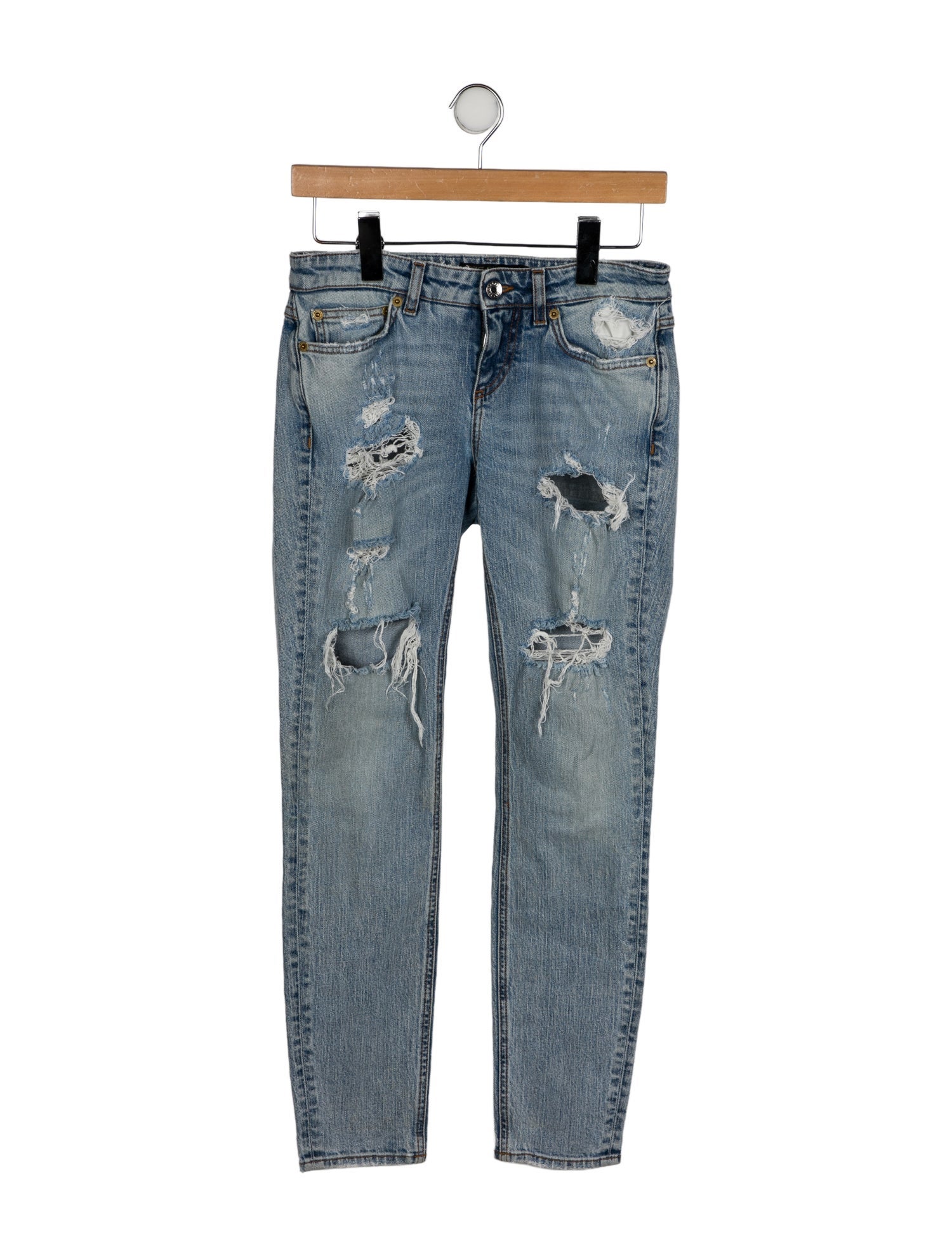 Dolce & Gabbana Low-Rise Skinny Leg Jeans