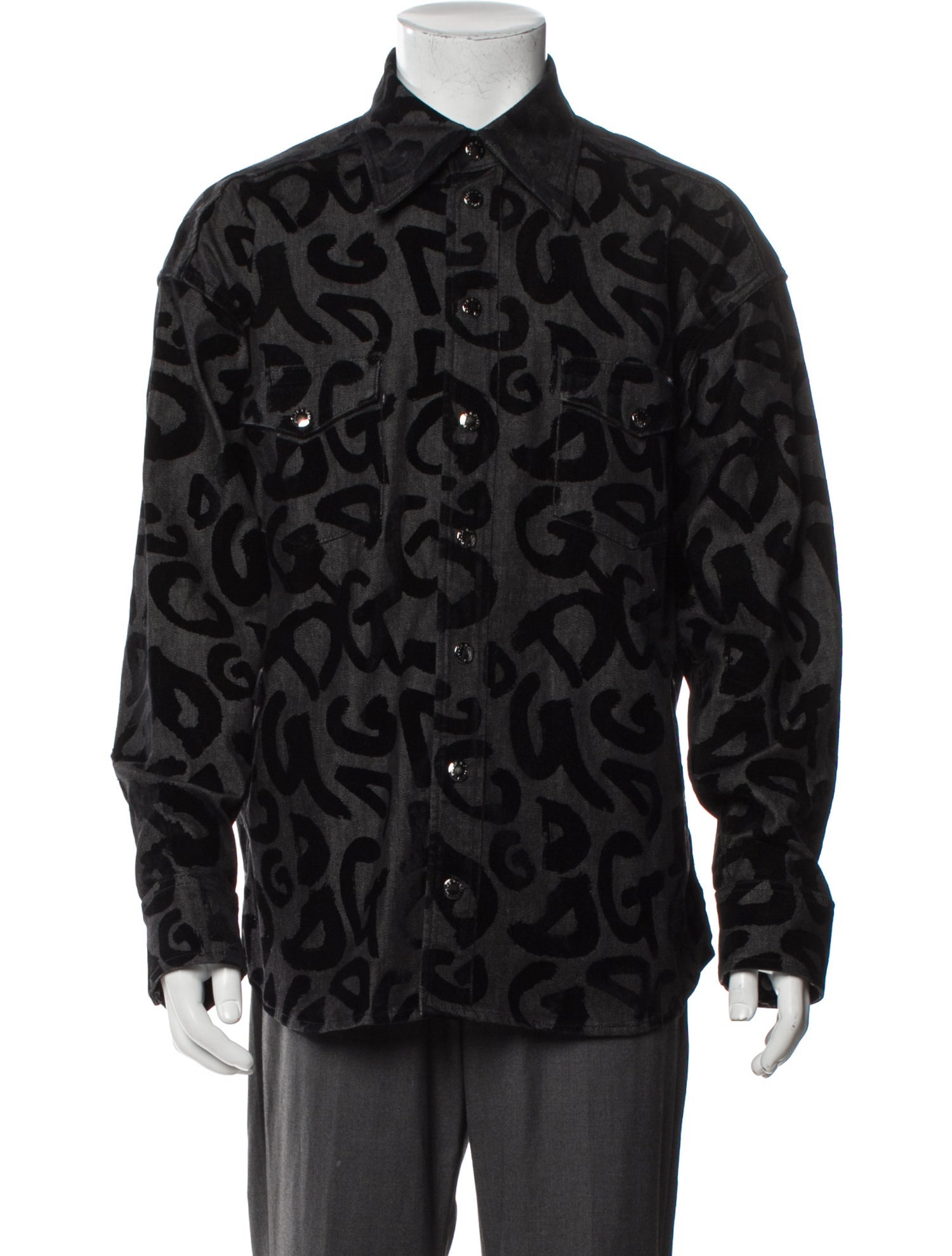 Dolce & Gabbana Printed Windbreaker