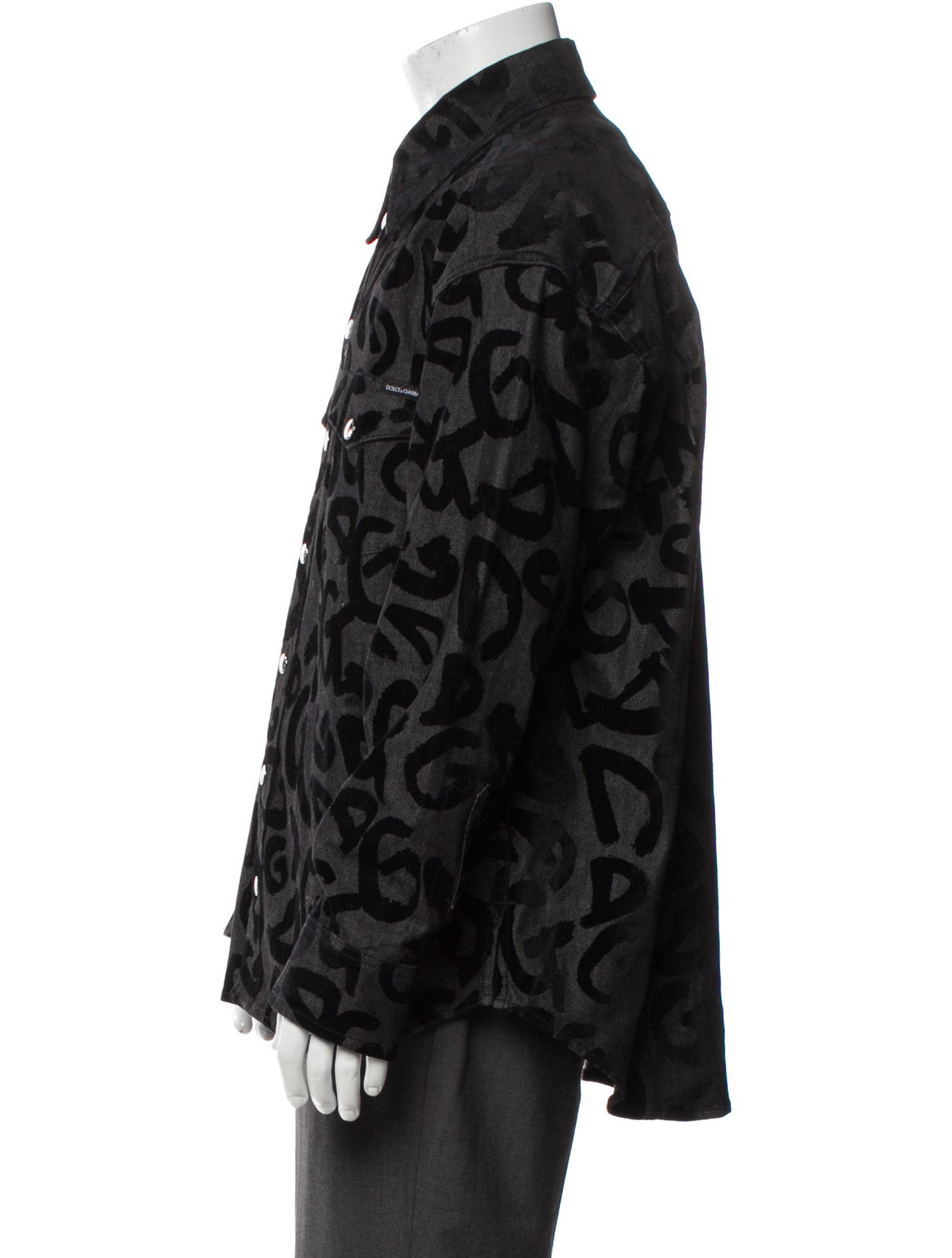 Dolce & Gabbana Printed Windbreaker