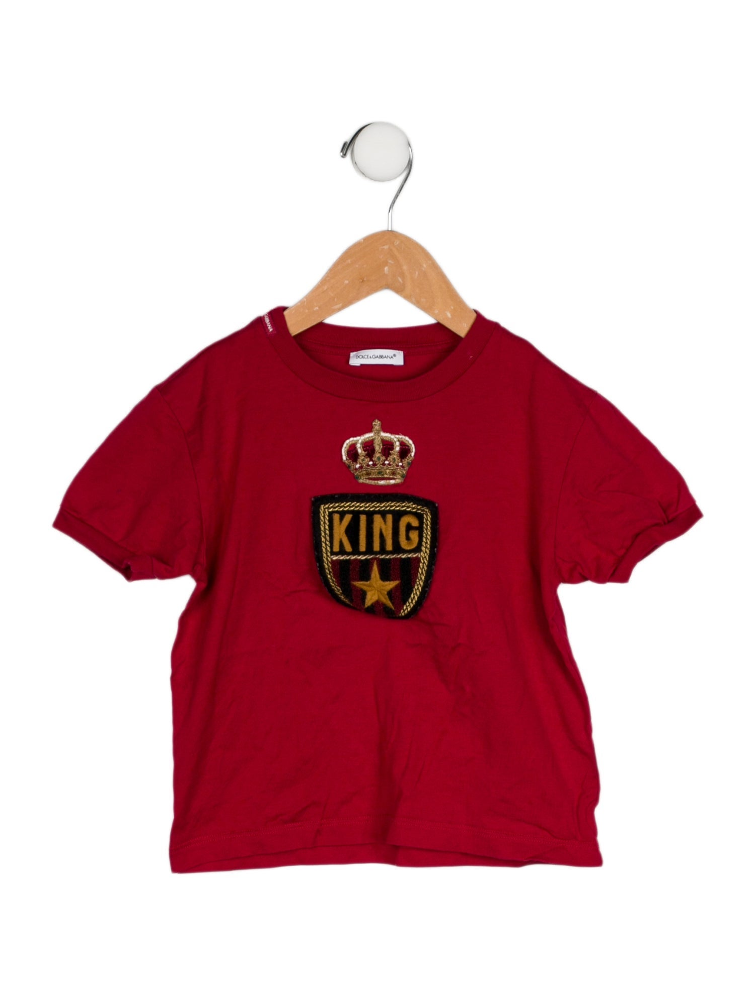 Dolce & Gabbana Toddler Girls' Embroidered Short Sleeve Top